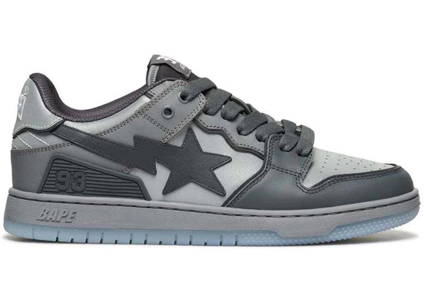 Sk8 sta 5 – A Bathing Ape Bape SK8 Sta #5 Grey