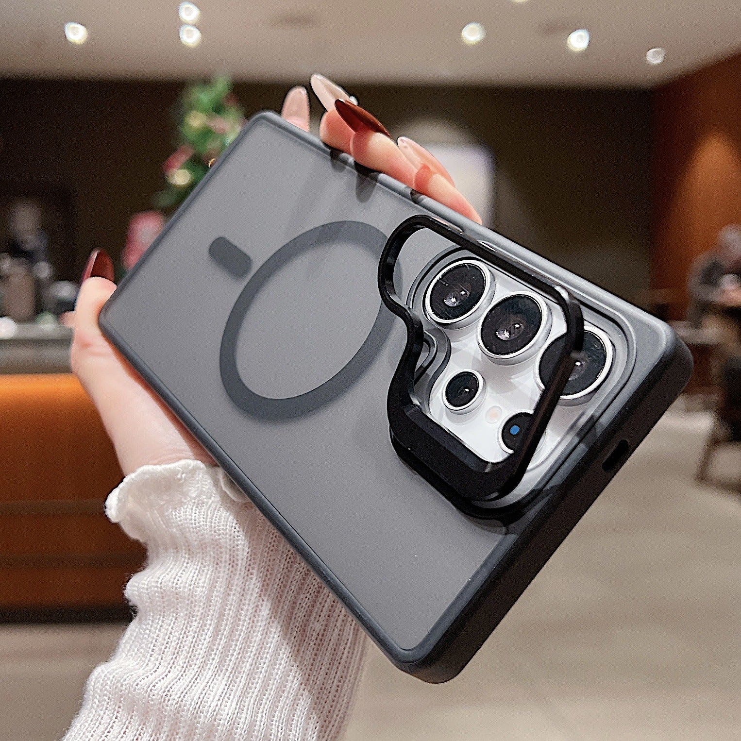 Million Cases Supreme Feel Magnetic Lens Lock Kickstand Case - Samsung - view 6