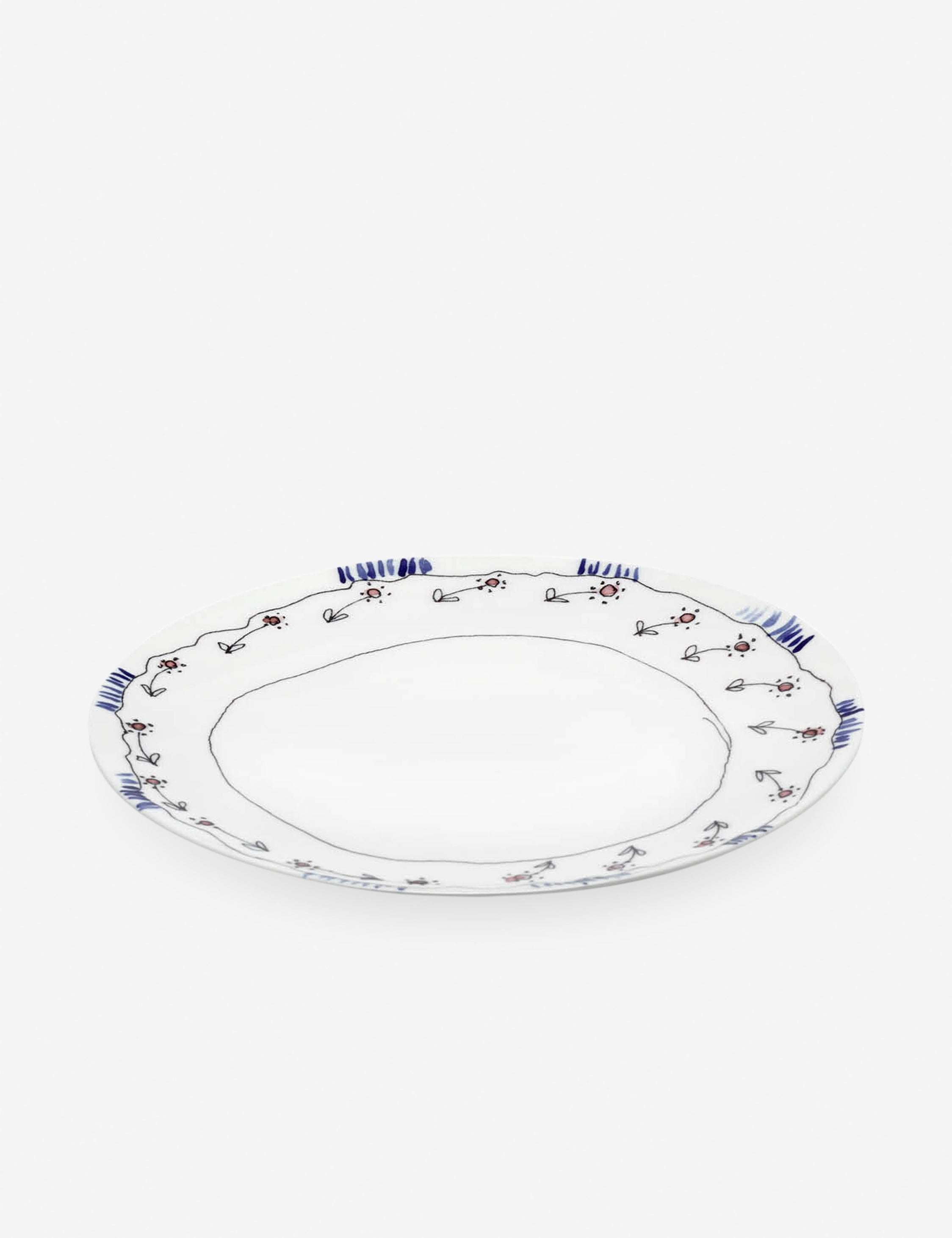 Lulu and Georgia Midnight Flowers Dinnerware by Marni x Serax