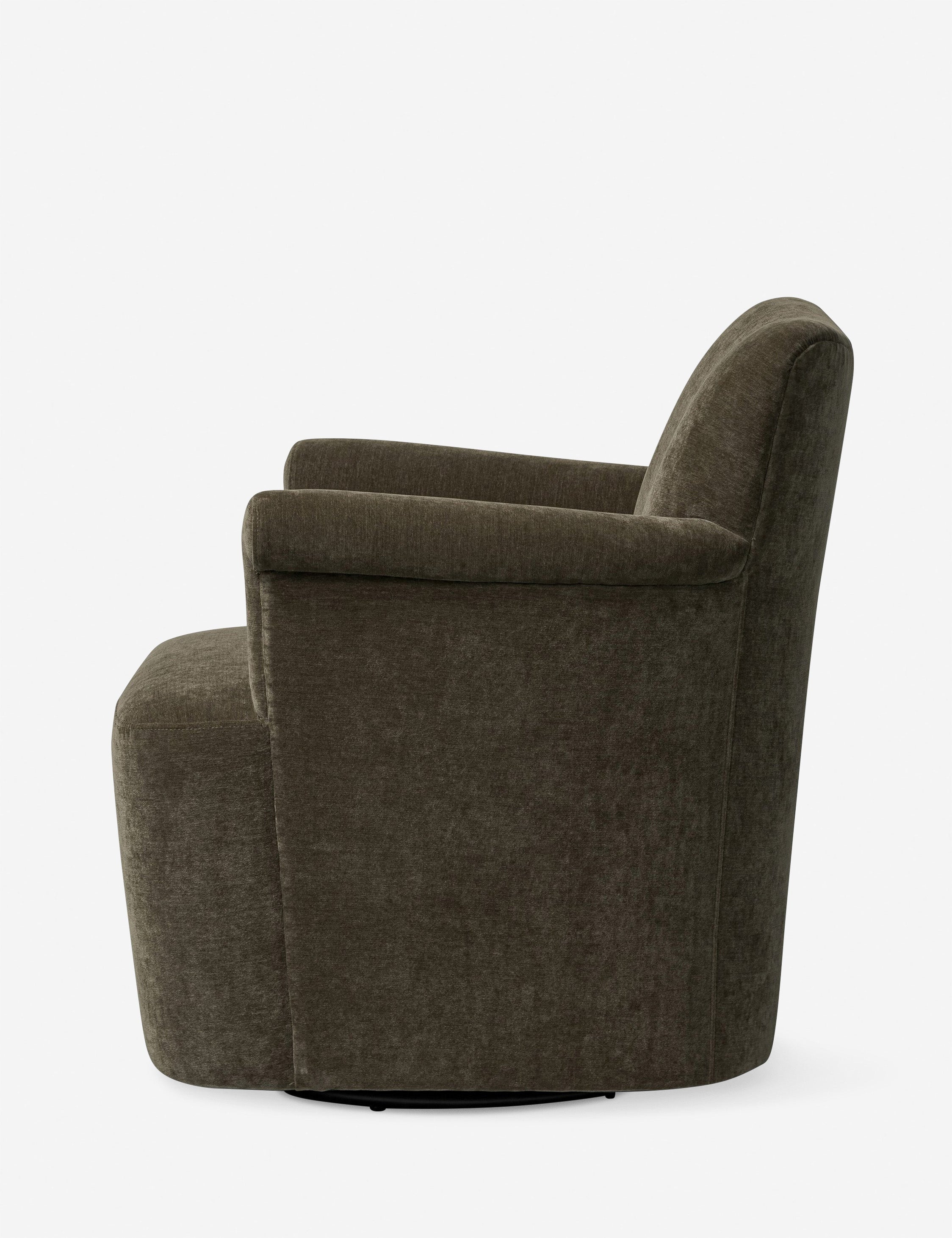 Lulu and Georgia Camellia Swivel Chair by Amber Lewis x Four Hands - view 18