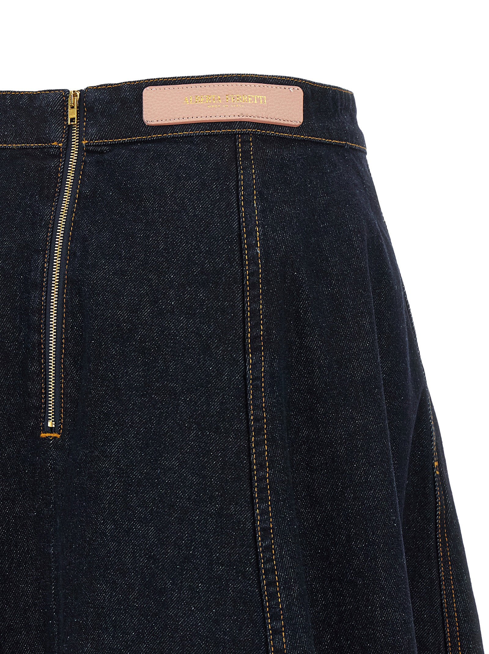 Alberta Ferretti Denim Skirt – 100% cotton - view 4