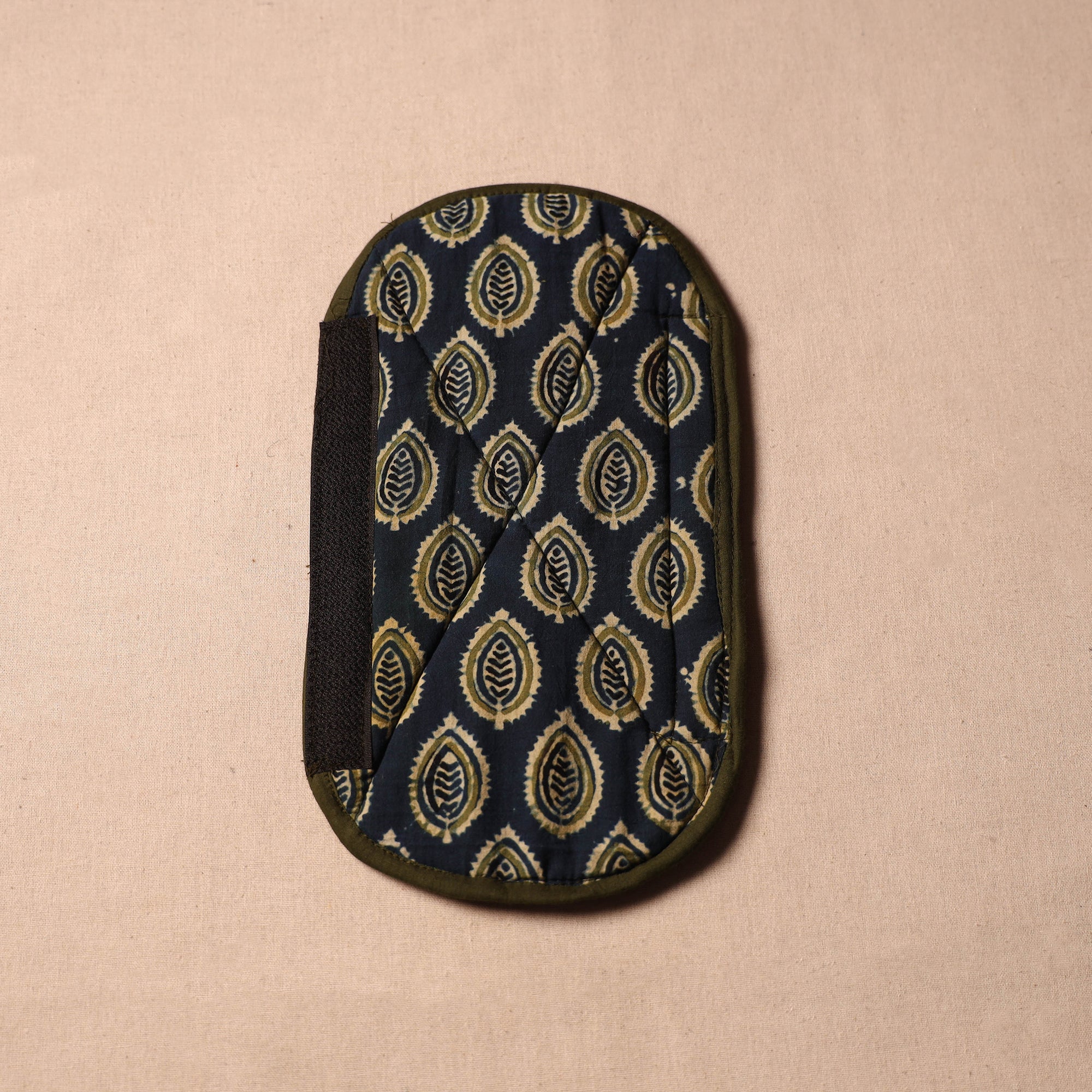 JALPARI Black - Handmade Cotton Fridge Handle Cover 115 - view 2