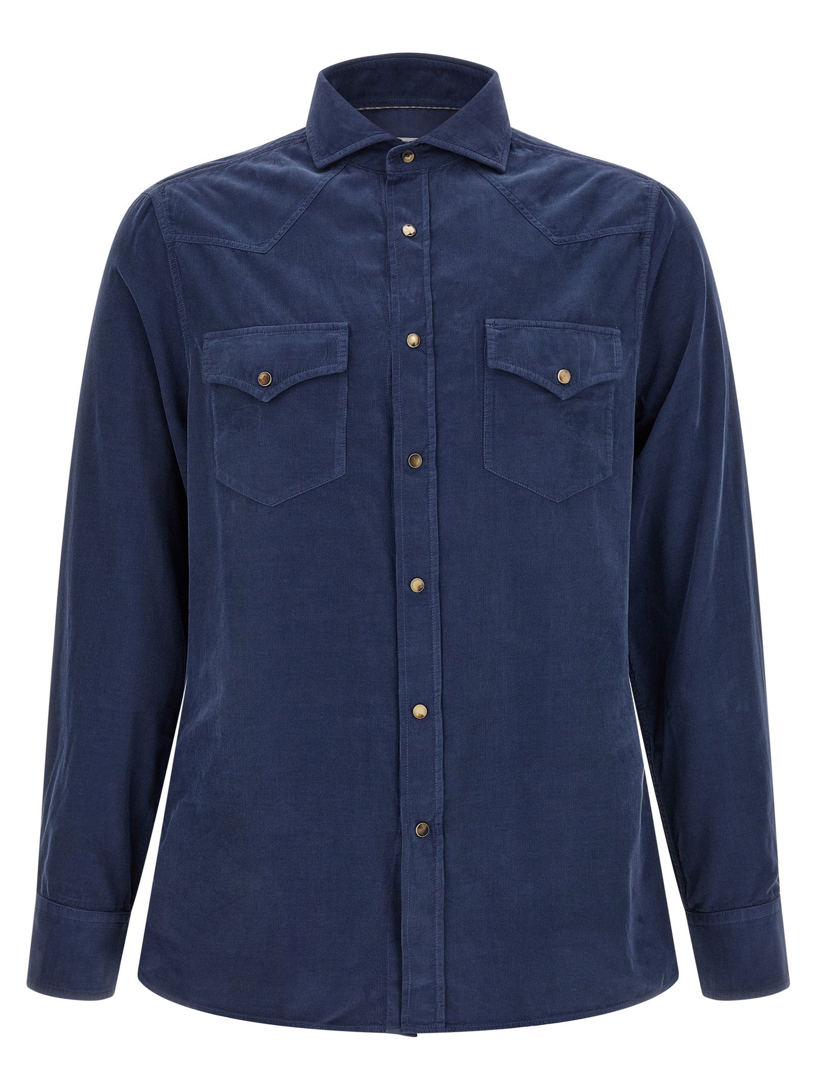 Brunello Cucinelli Corduroy Shirt – 100% cotton