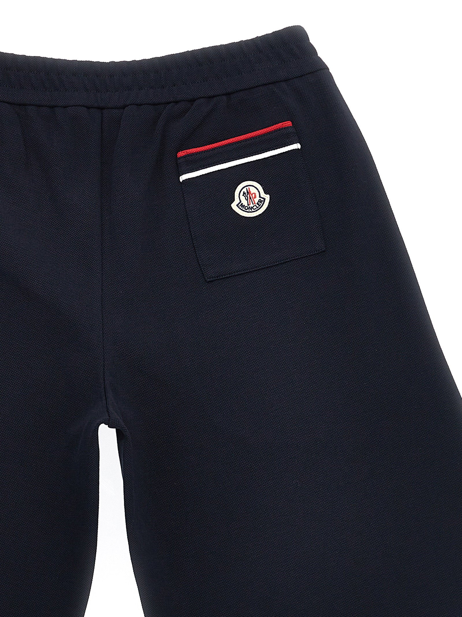 Moncler Enfant Tricolor Bermuda Shorts – 100% cotton - view 3