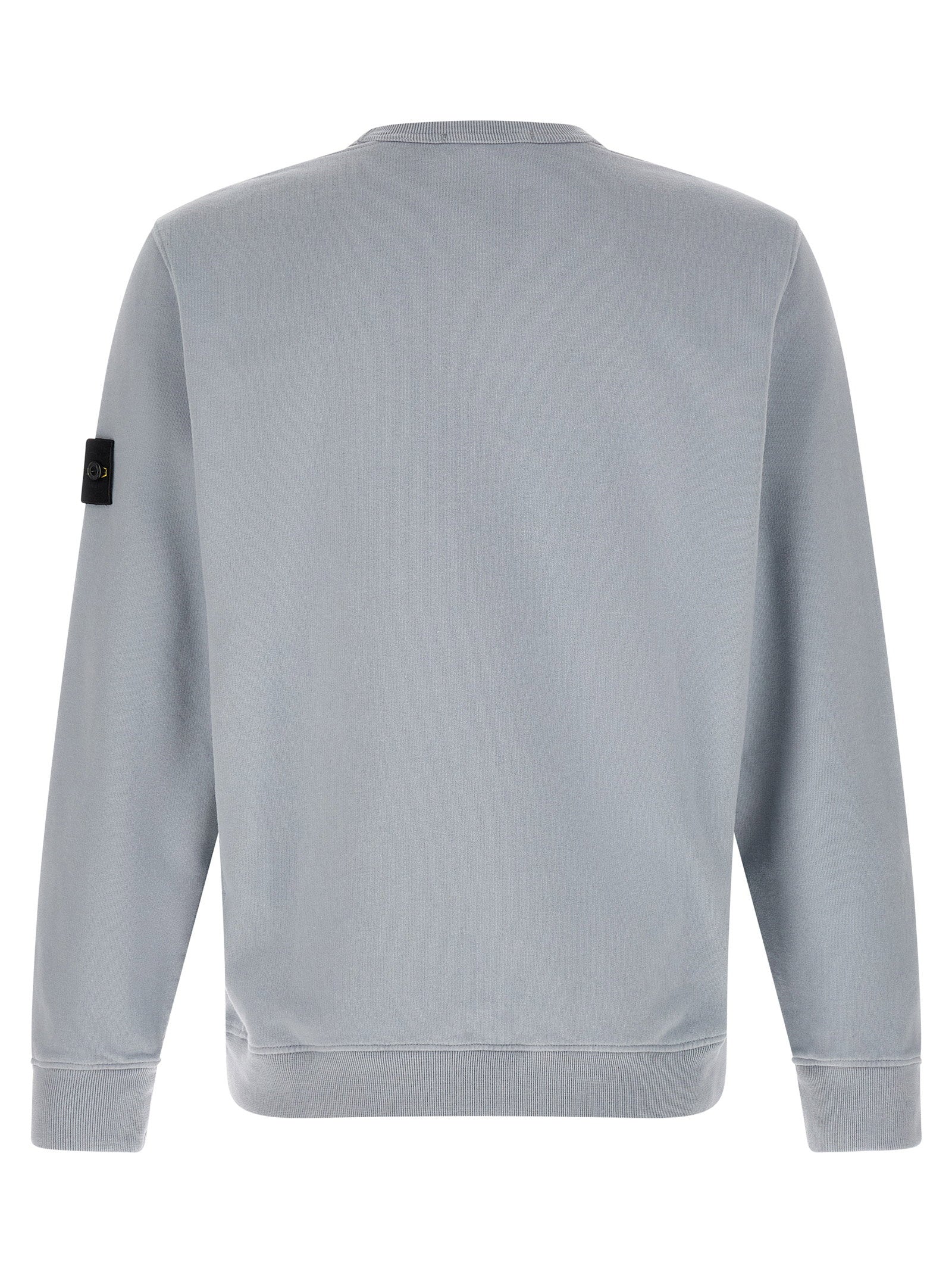 Badge Stone Island Sweatshirt – 98% cotton, 2% elastane - view 2