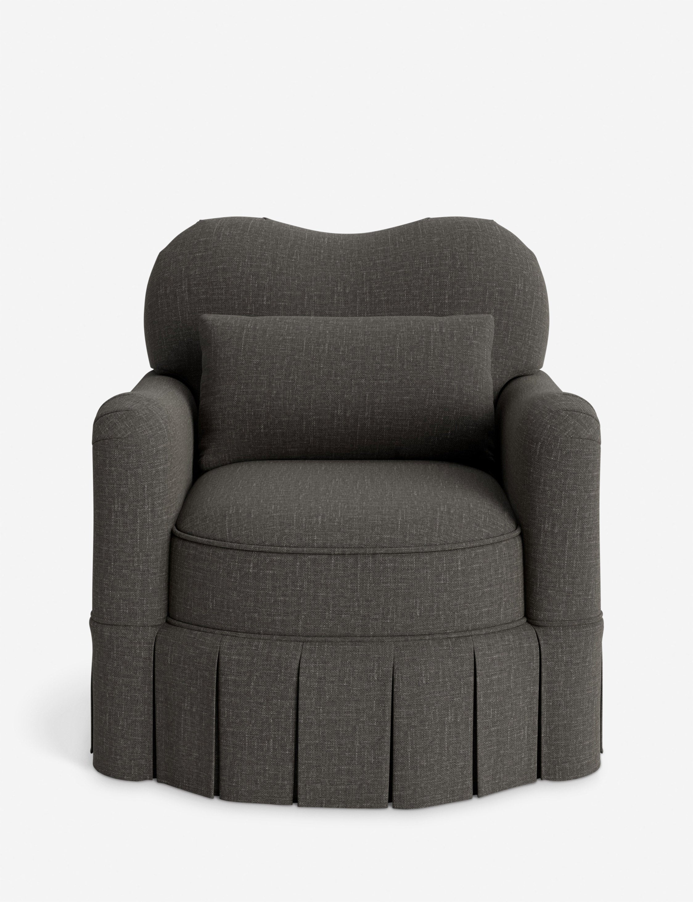 Lulu and Georgia Middleton Skirted Accent Chair by Ginny Macdonald - view 50