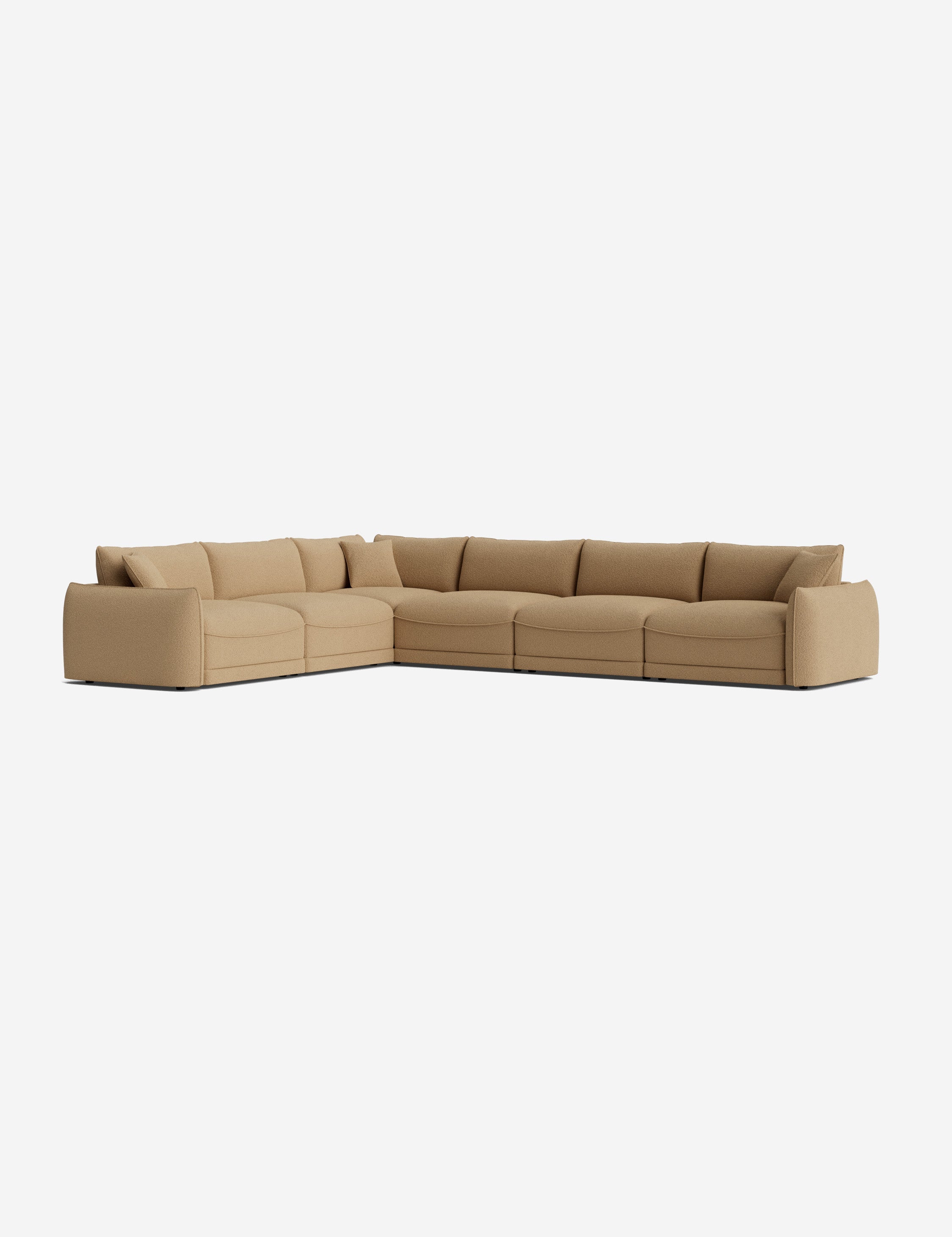 Lulu and Georgia Balmer Modular Corner Sectional Sofa - view 6