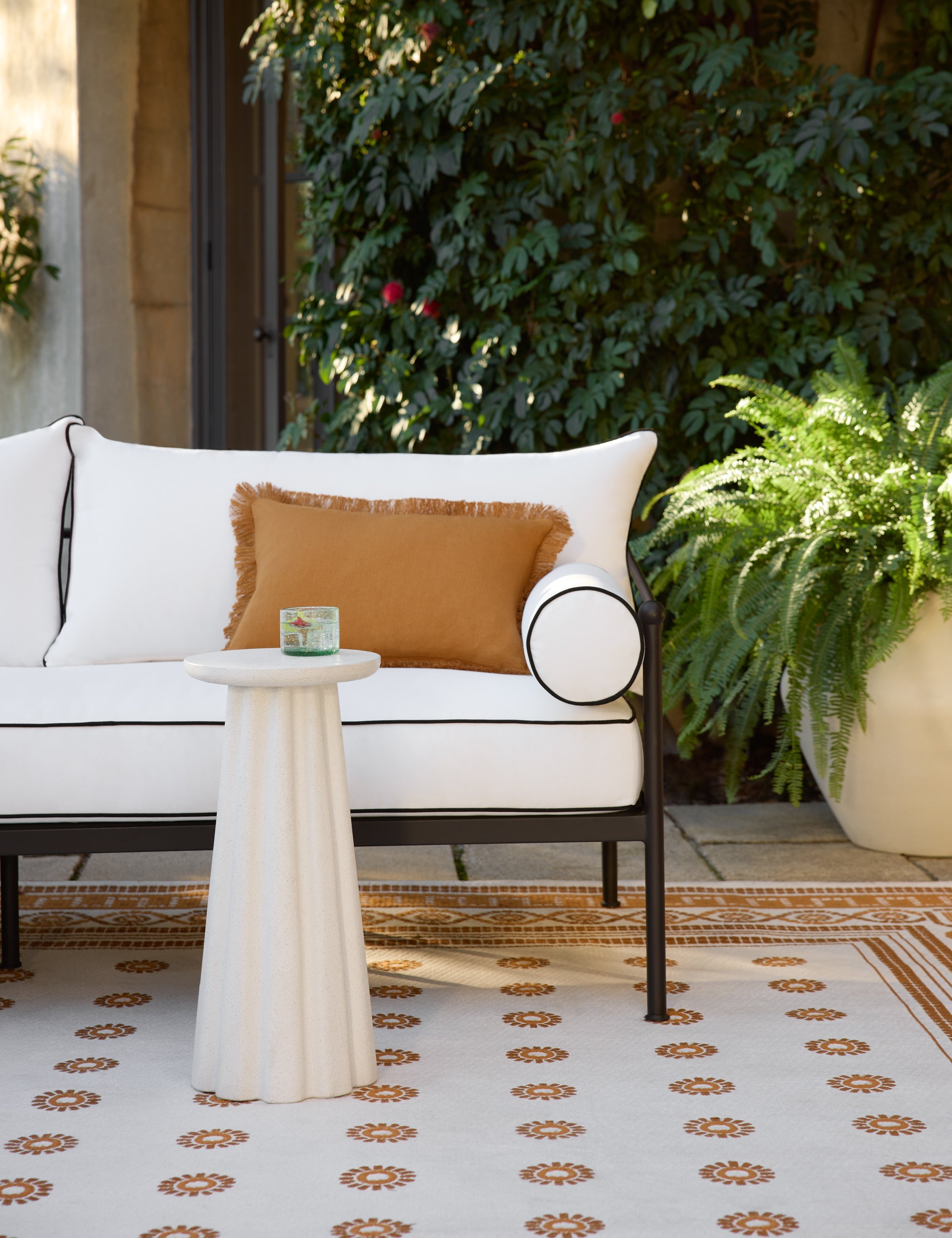 Lulu and Georgia Lazenby Indoor / Outdoor Round Side Table - view 7