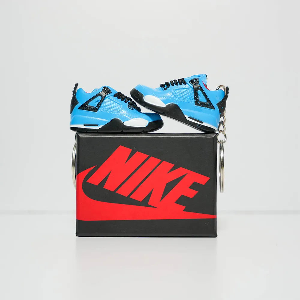 Kicks Machine 3D Sneaker Keychain With Box - AJ4 Tavis