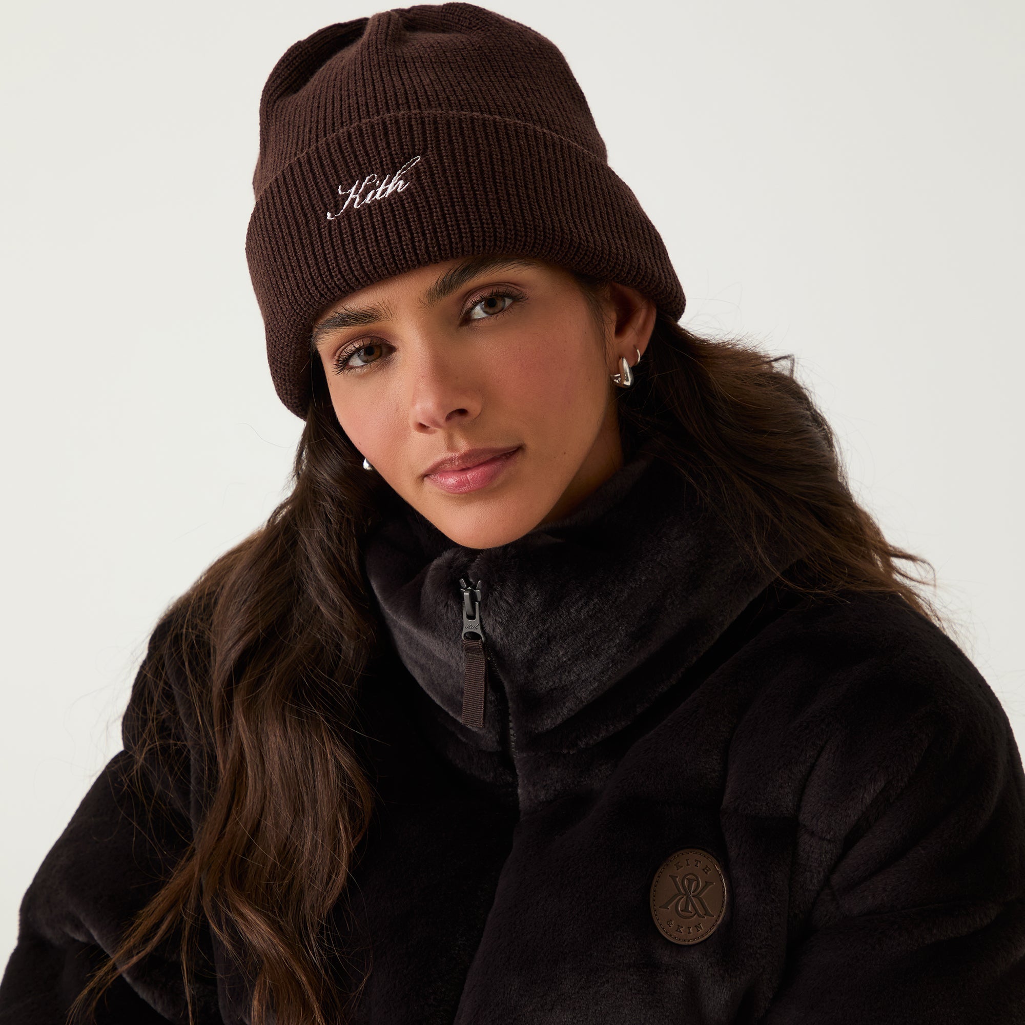 Kith Women Script Classic Beanie - Incognito - view 2