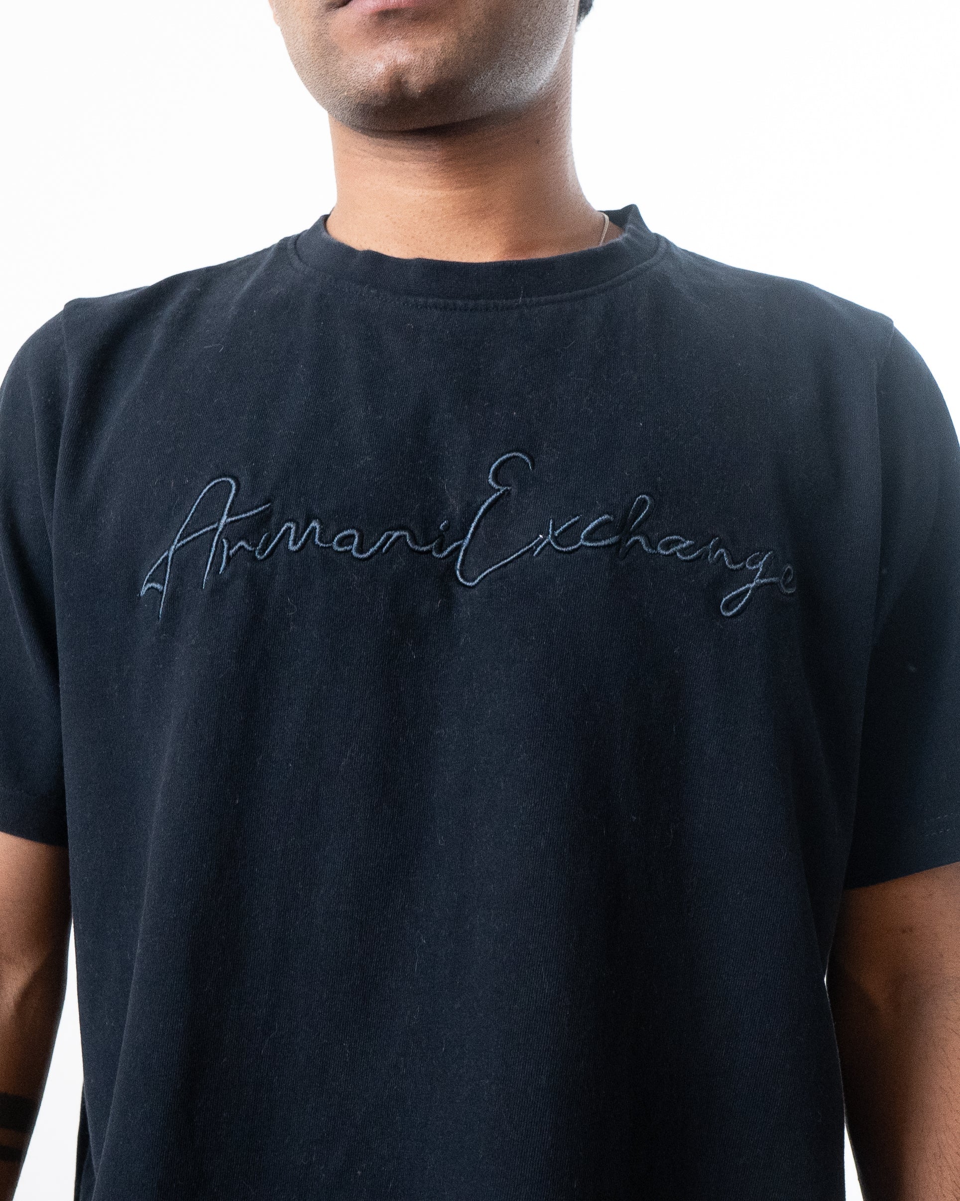 Armani Exchange Regular Fit Logo T-Shirt - view 2
