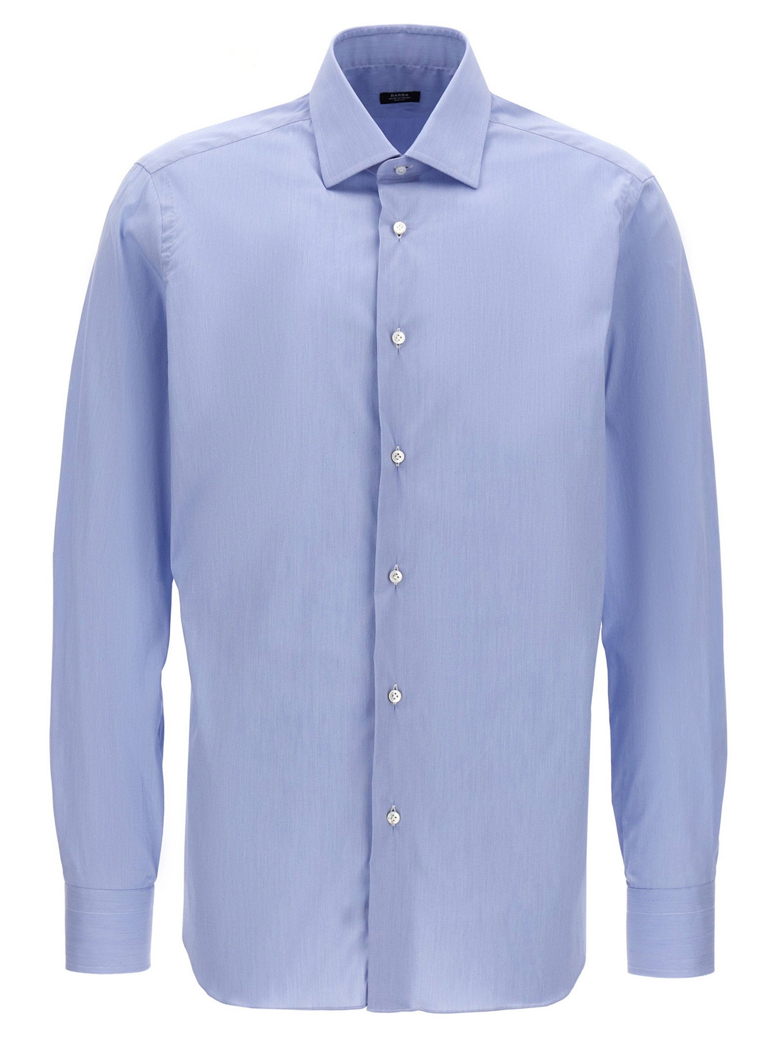 Barba Poplin Shirt – 72% co, 25% po 3% ea