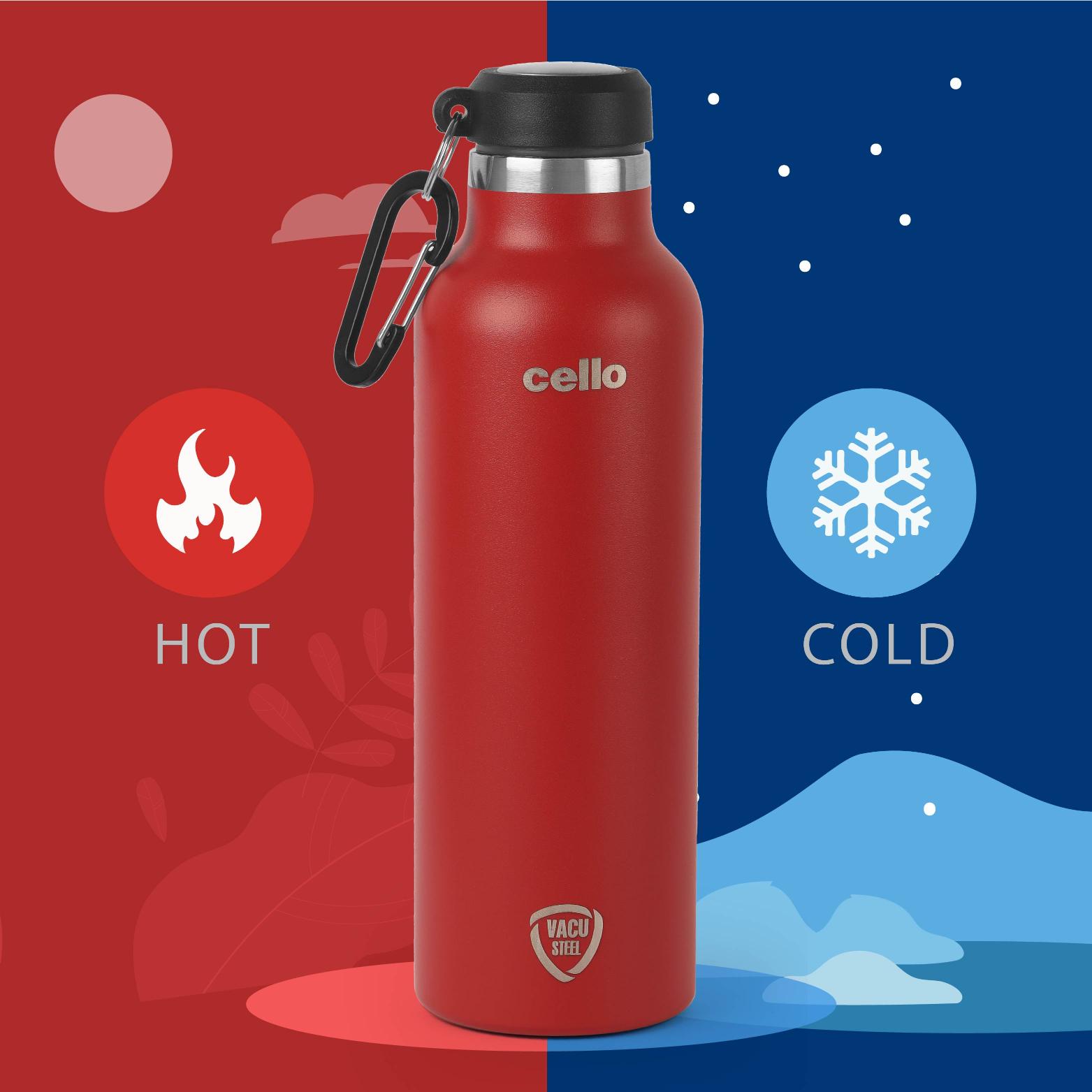 Cello Duro Hector Flask, Vacusteel Water Bottle - view 44