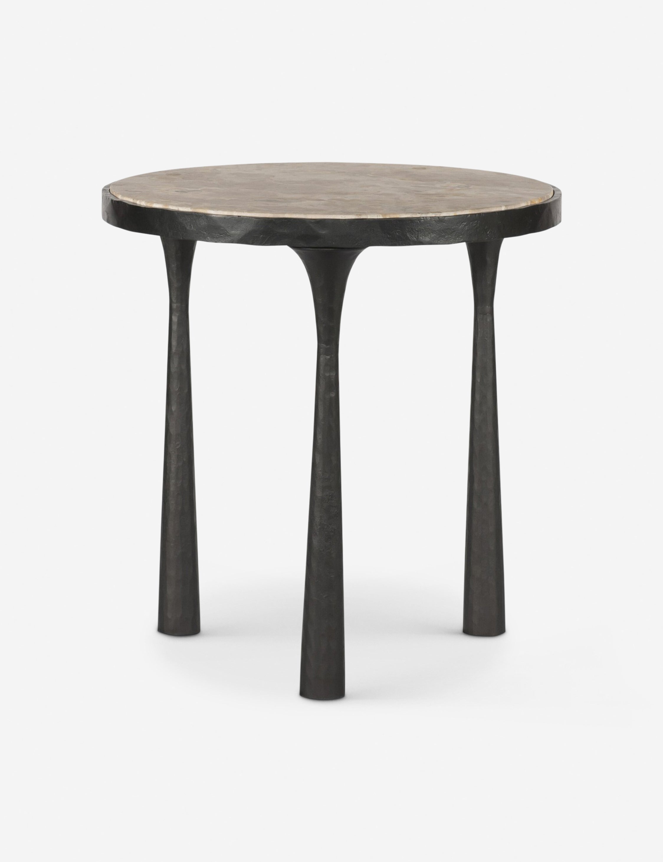 Lulu and Georgia Billings Round Side Table by Amber Lewis x Four Hands