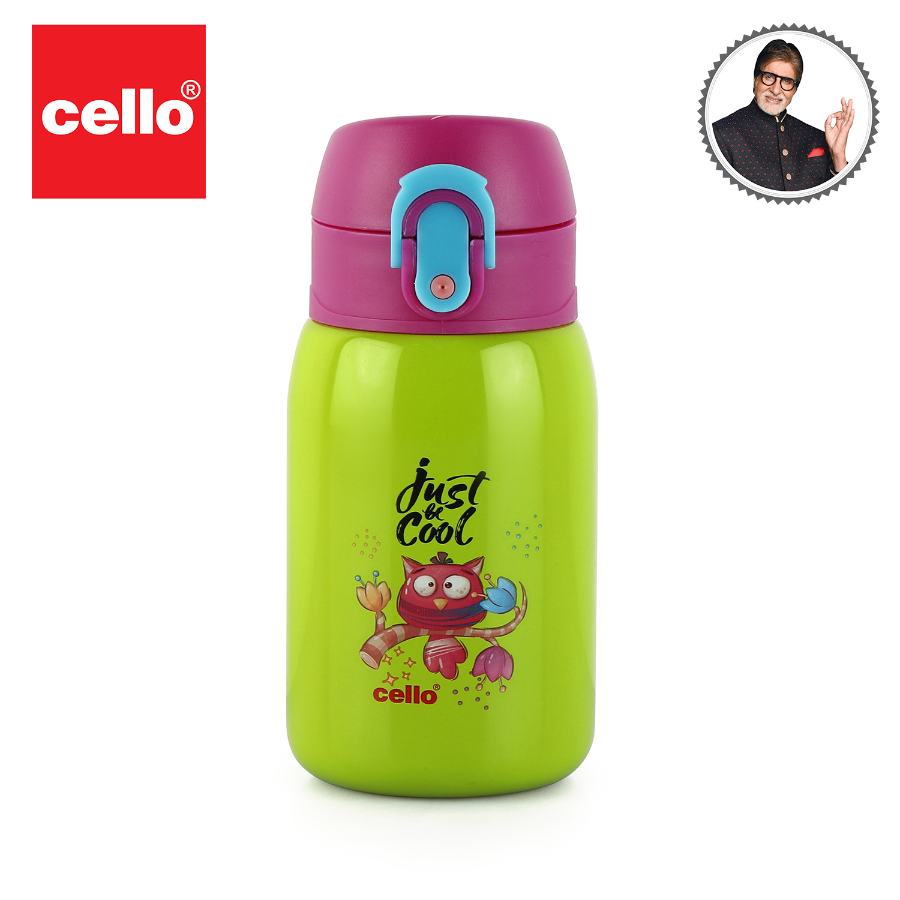 Cello Junior 275 Hot & Cold Stainless Steel Kids Water Bottle, 275ml - view 29