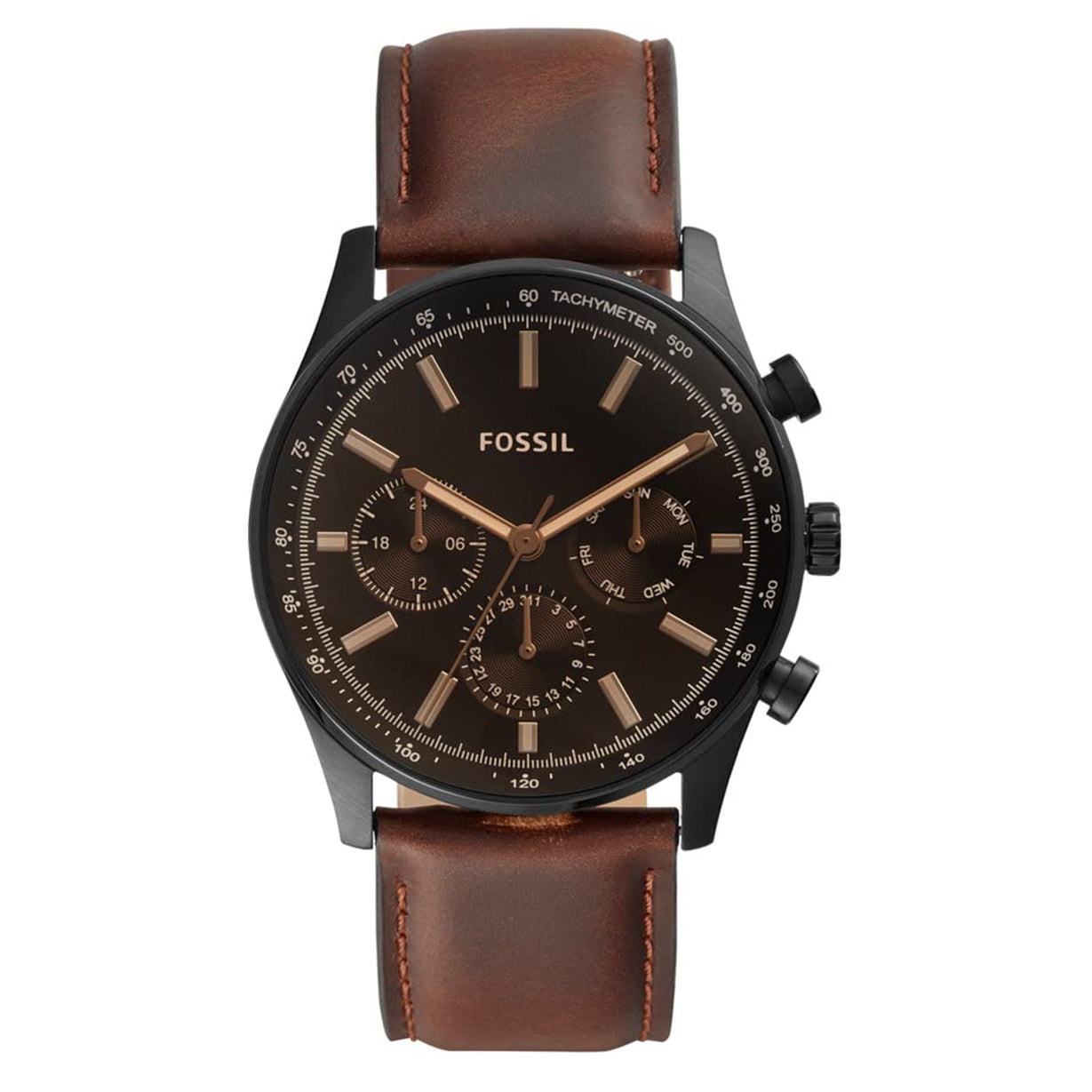 Fossil Sullivan Black Dial Men 44mm - view 4