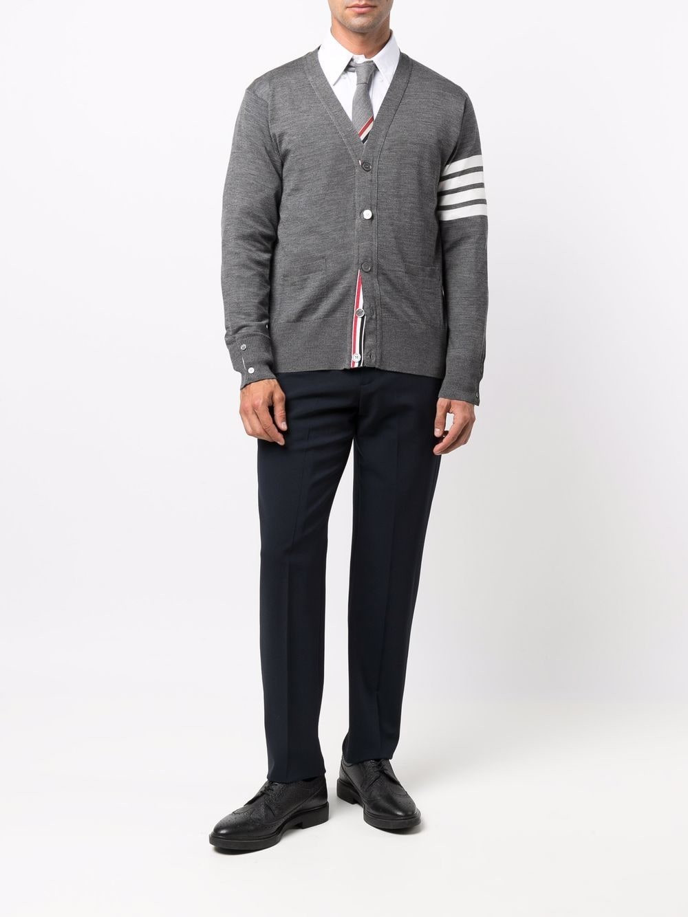 Thom Browne 4Bar wool cardigan – Merino 100% - view 5