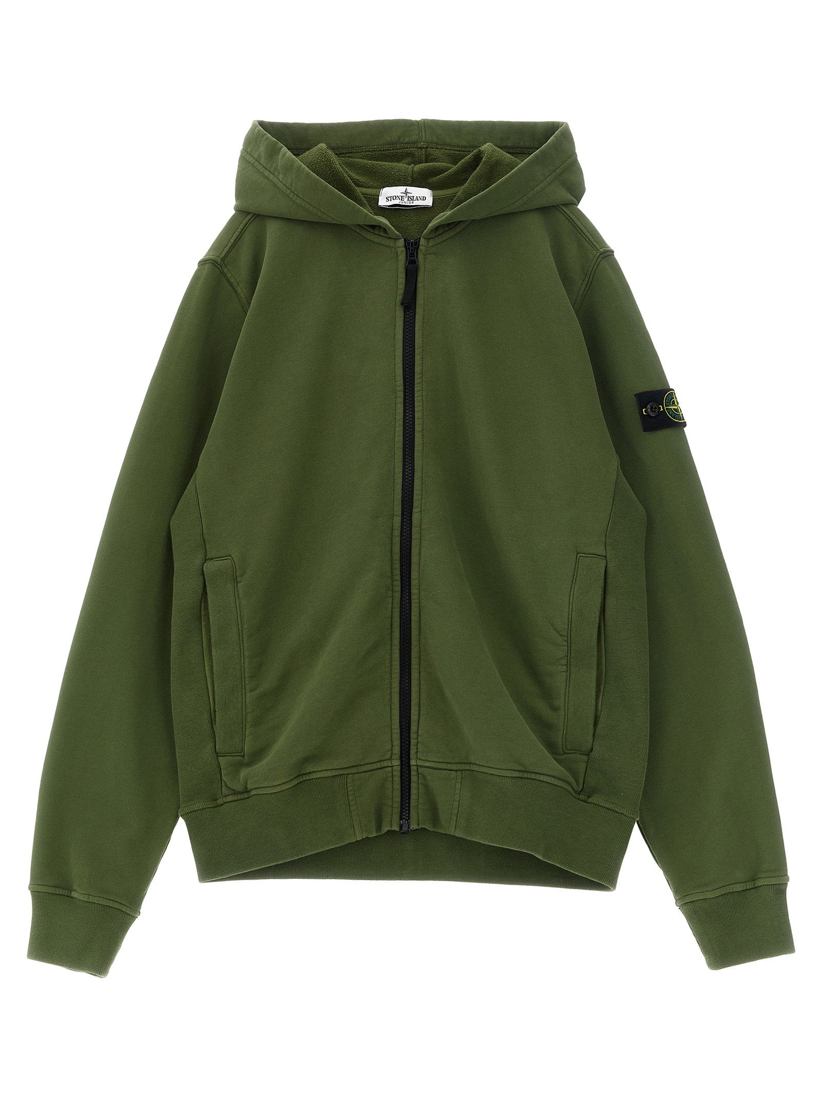 Badge hoodie – Stone Island Junior Badge Stone Island Hoodie