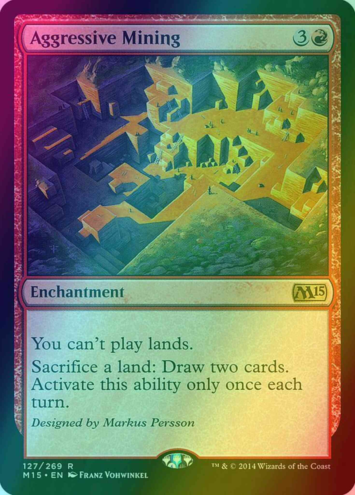 Mining 127 magic – Aggressive Mining [127] [Magic 2015] [Foil]