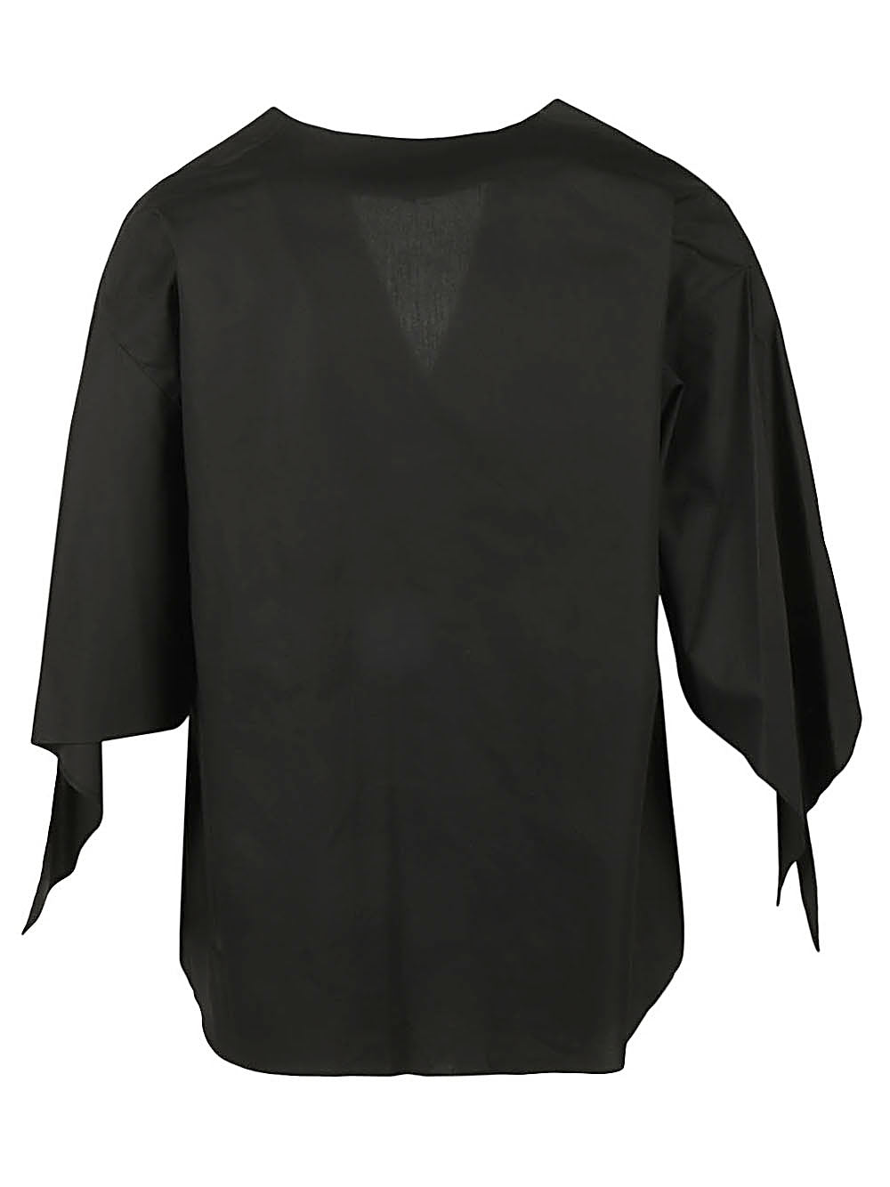 Psophia Cotton v-neck top - view 2