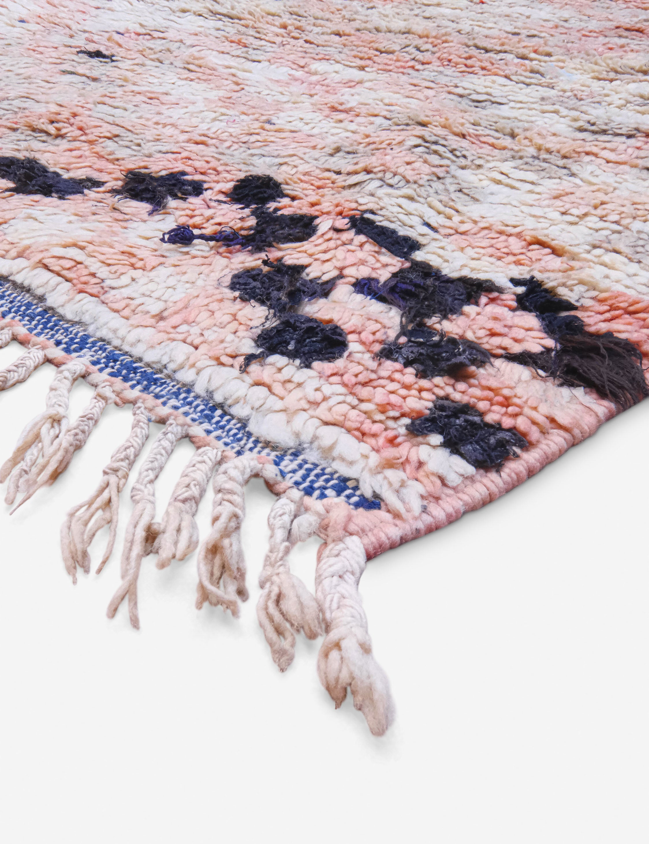 Lulu and Georgia Vintage Moroccan Runner Rug no. 13, 3' x 6'4" - view 2