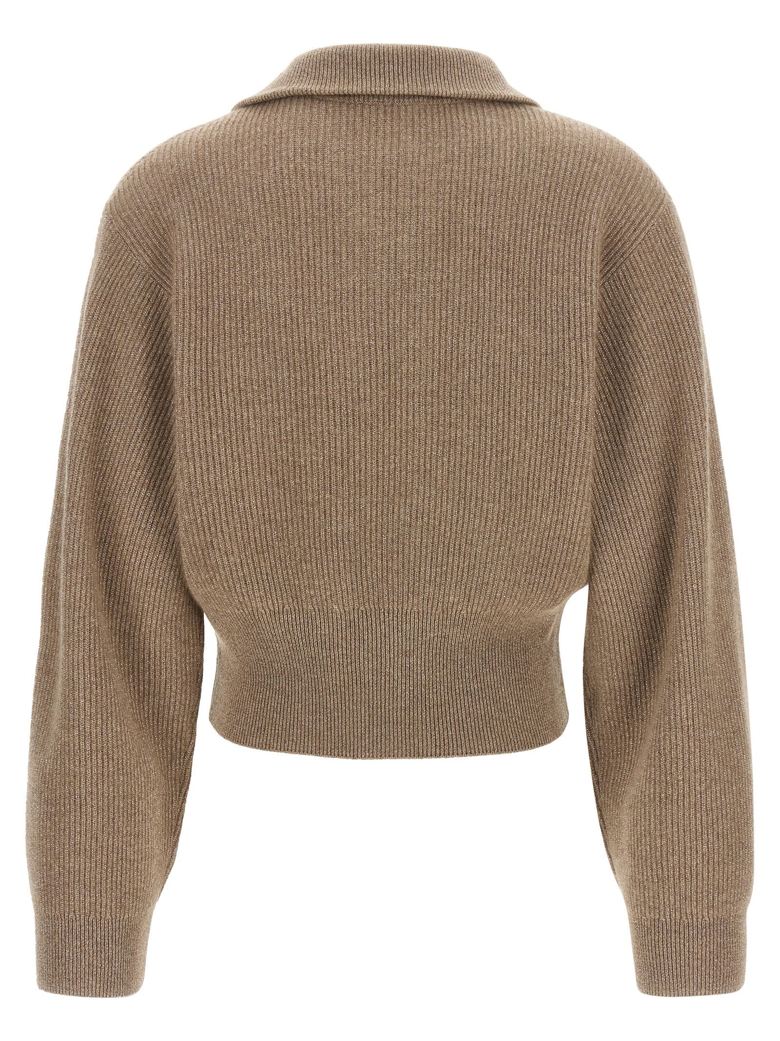 Brunello Cucinelli Sparkling Cardigan – 76% ws 18% vi 6% pm - view 2