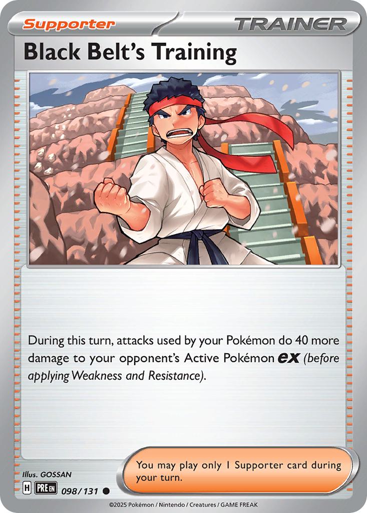 Common sv085-098 non-holo – Pokémon Black Belt's Training - 098/131 - Common [sv085-098] [Non-Holo]
