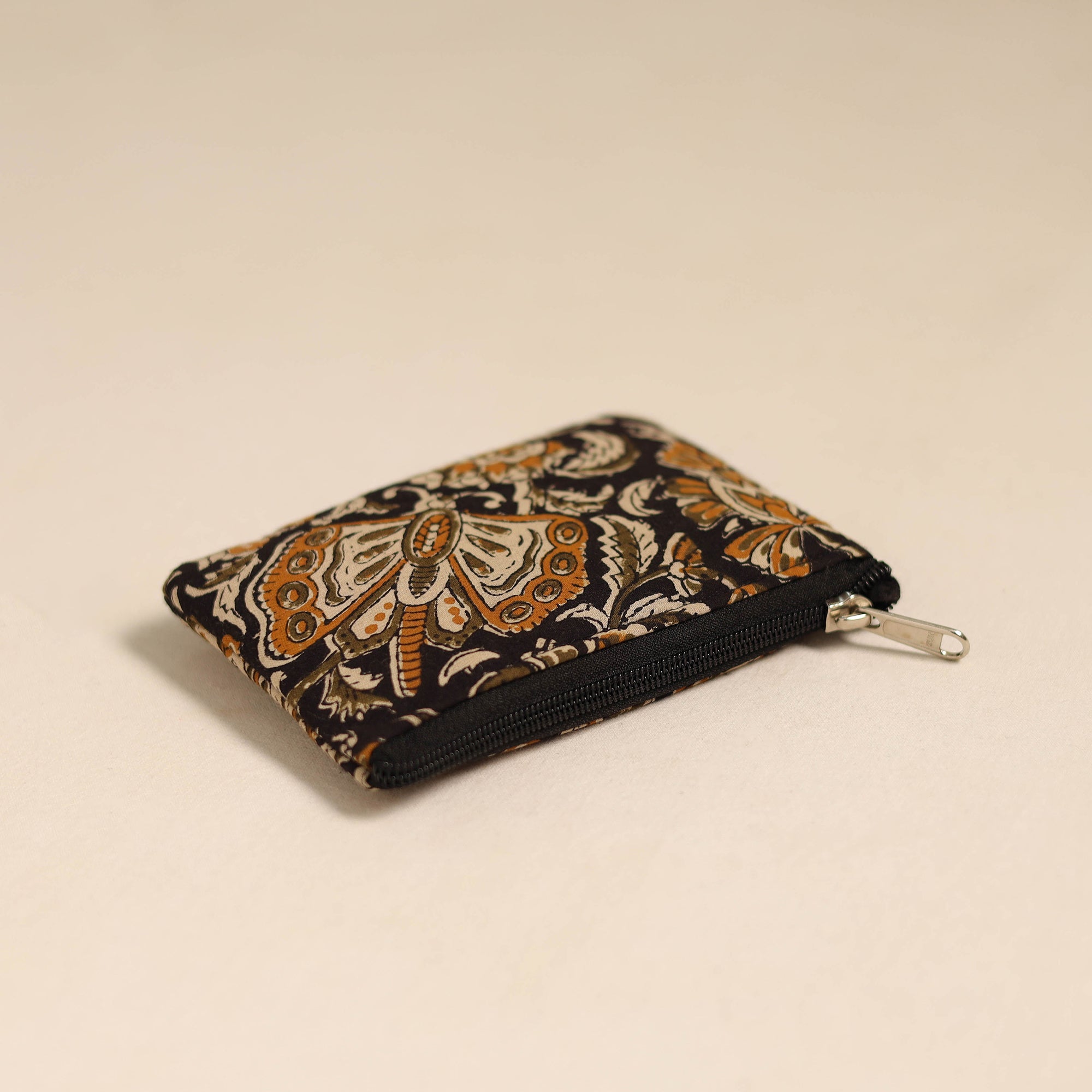 NOORI BAZAR Black - Handmade Quilted Cotton Coin Pouch 27 - view 2