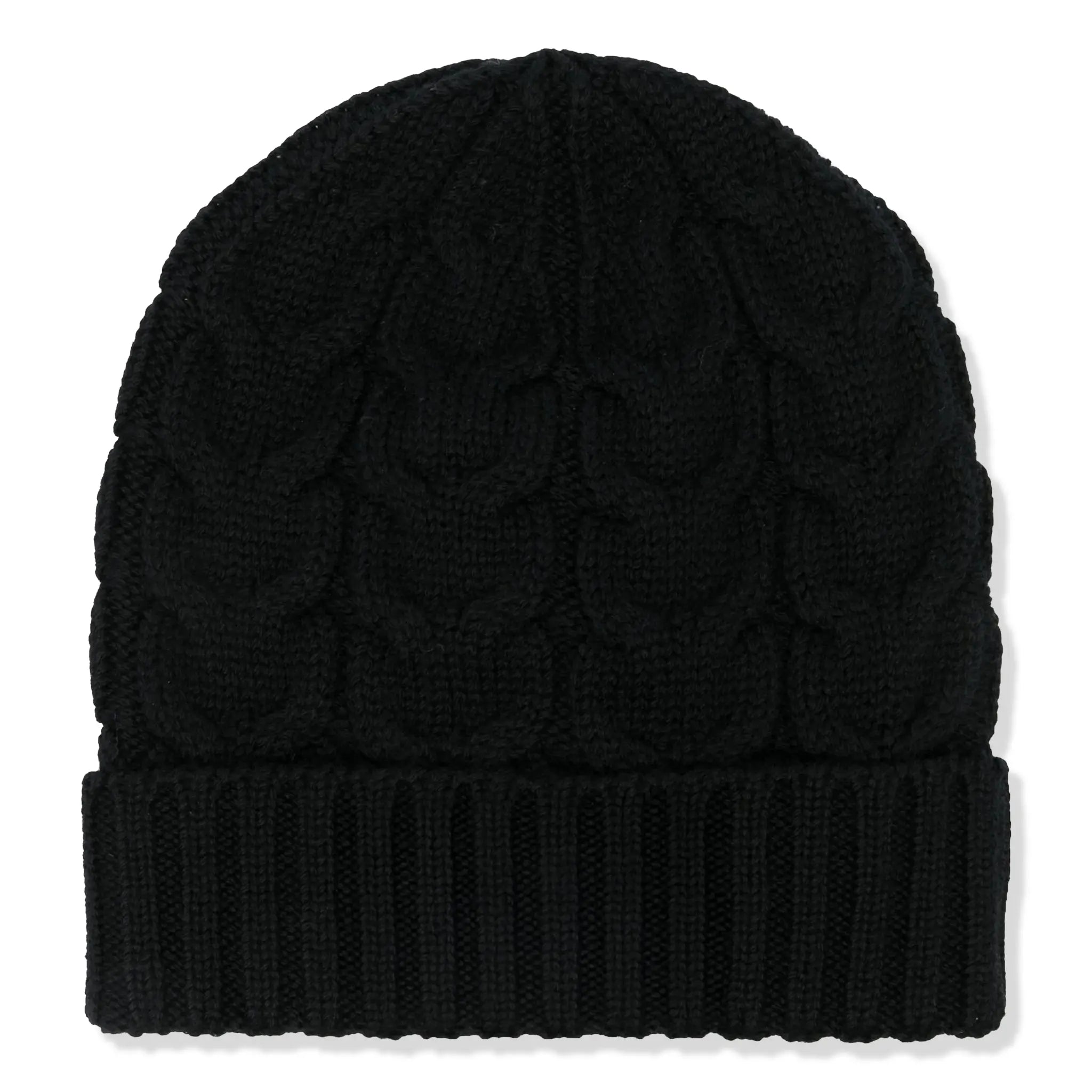 Moncler Enfant Boys Wool Knit Black Beanie - view 2