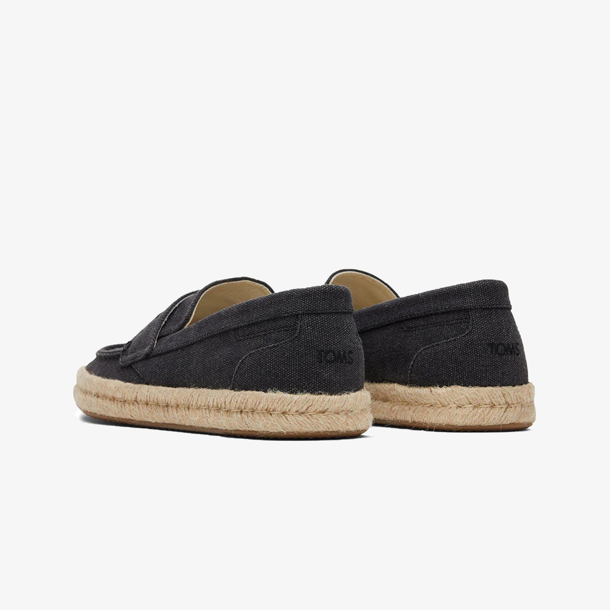 Toms | STANFORD 2.0 ROPE ESPADRILLE { BLACK - view 2