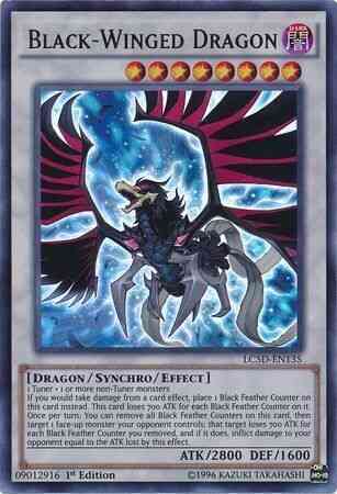Yu-Gi-Oh! Black-Winged Dragon - LC5D-EN135 - Ultra Rare - 1st Edition
