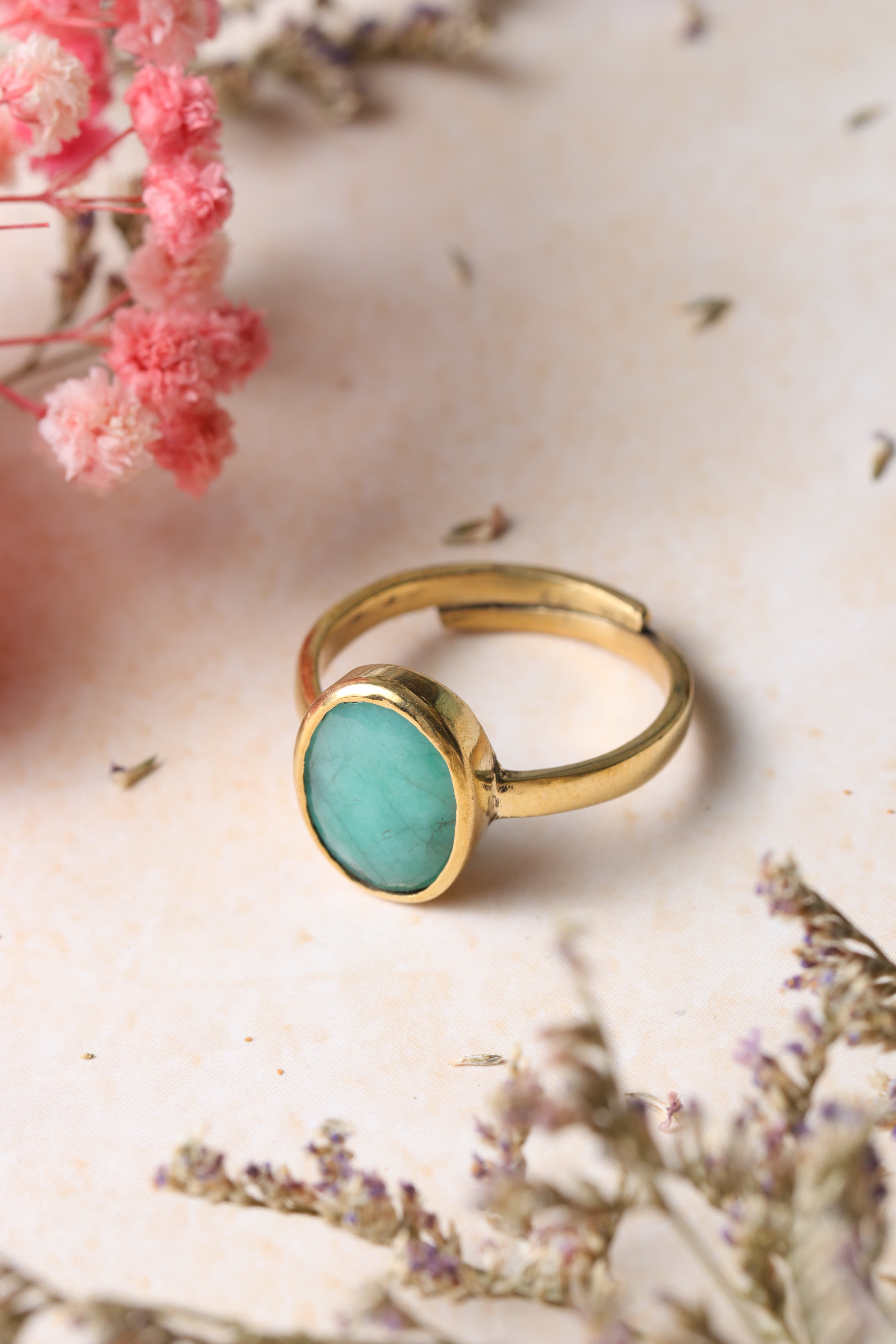 Studio Vaidik Emerald/ Panna Ring 7.25 ratti - view 2