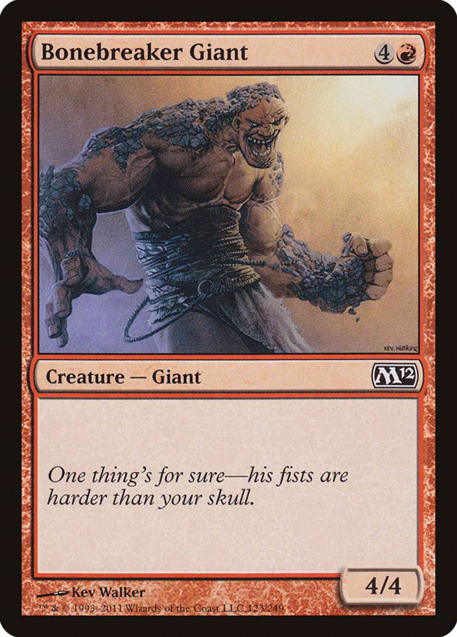 Giant 123 magic – Bonebreaker Giant [123] [Magic 2012] [Non-Foil]