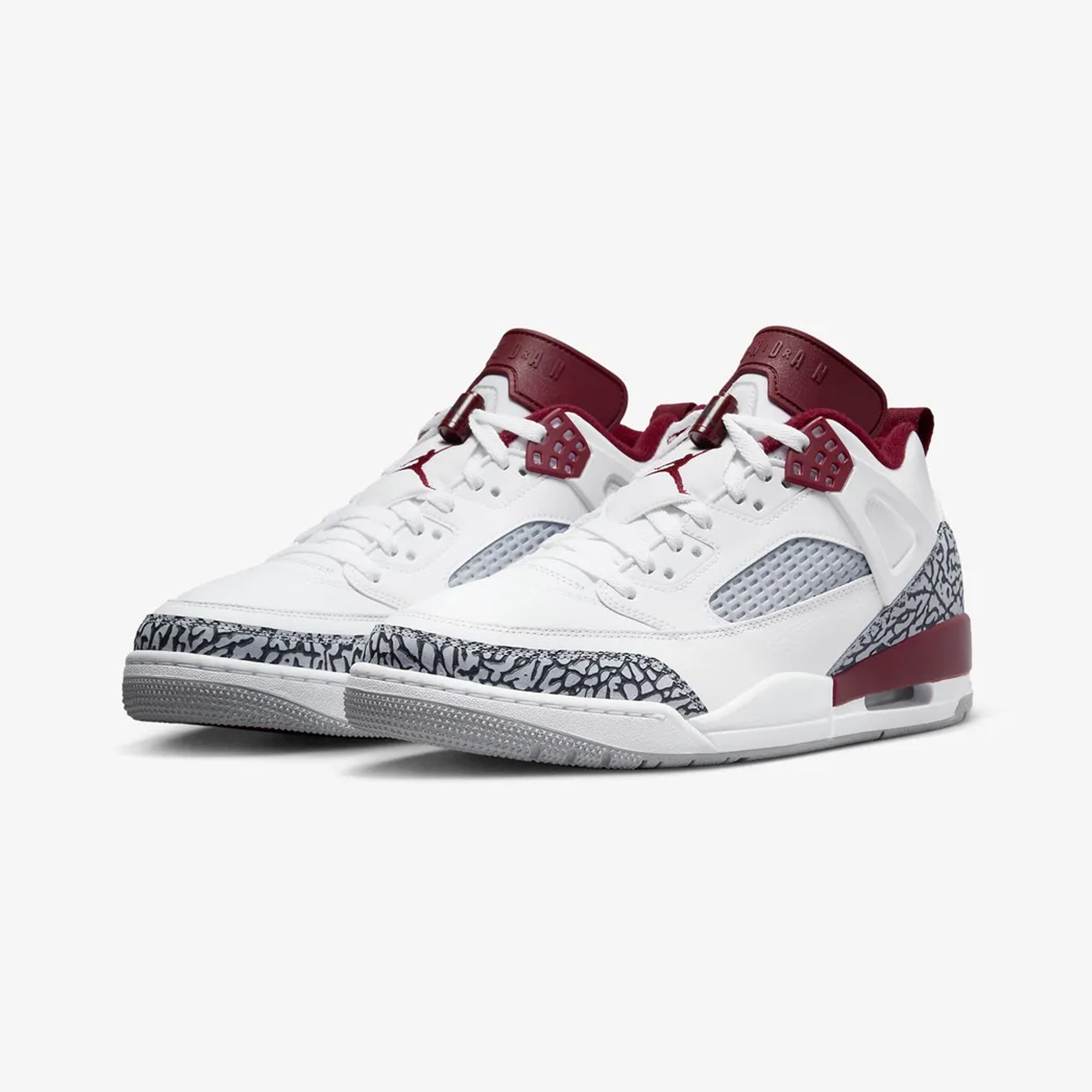 Jordan | SPIZIKE LOW { WHITE/TEAM RED-WOLF GREY-ANTHRACITE - view 2