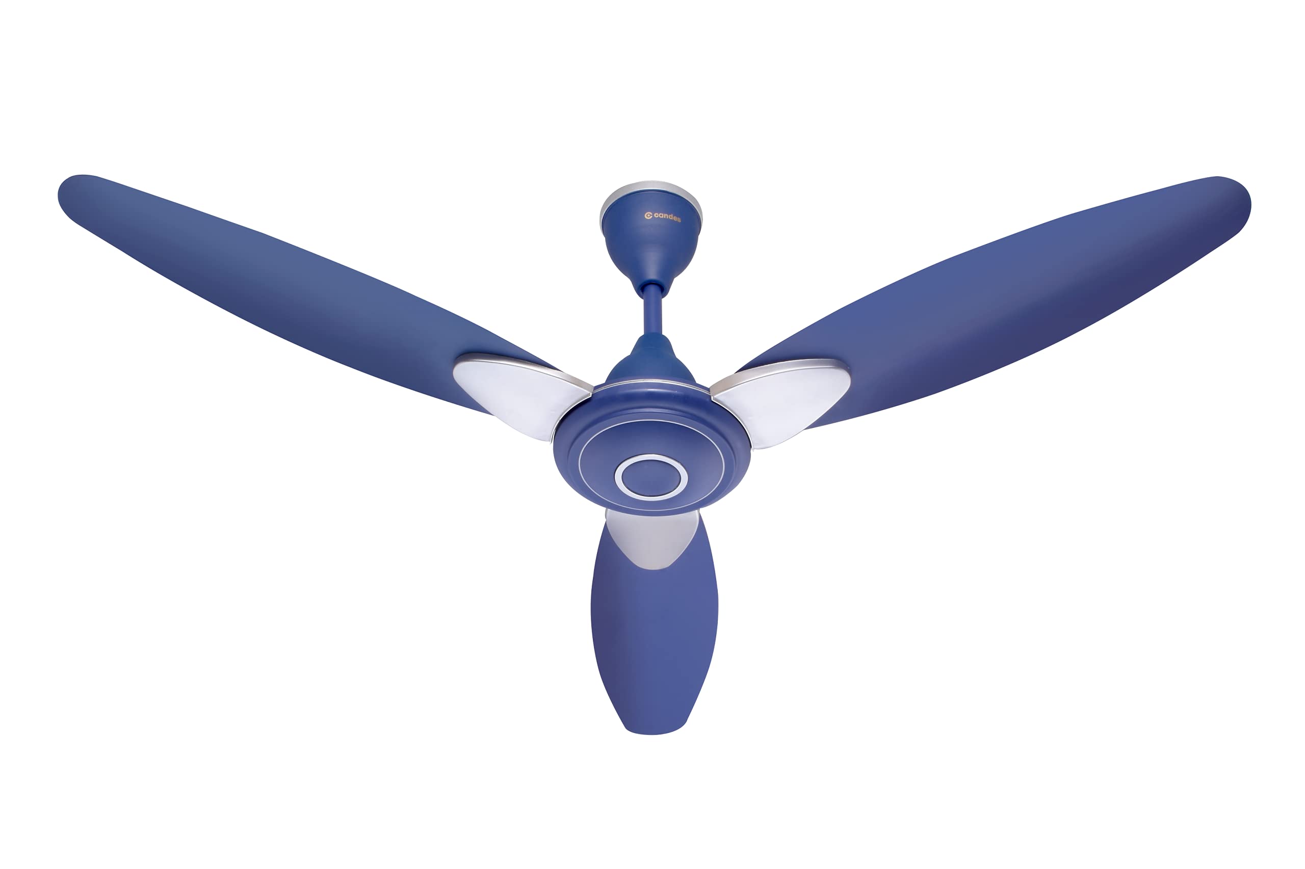 Yrs warranty smart – Candes Florence 1200mm/48Inch High Speed Decorative 5 Star Rated Ceiling Fan 400 RPM With 2 Yrs Warranty (Smart IOT With Remote) Silver Blue