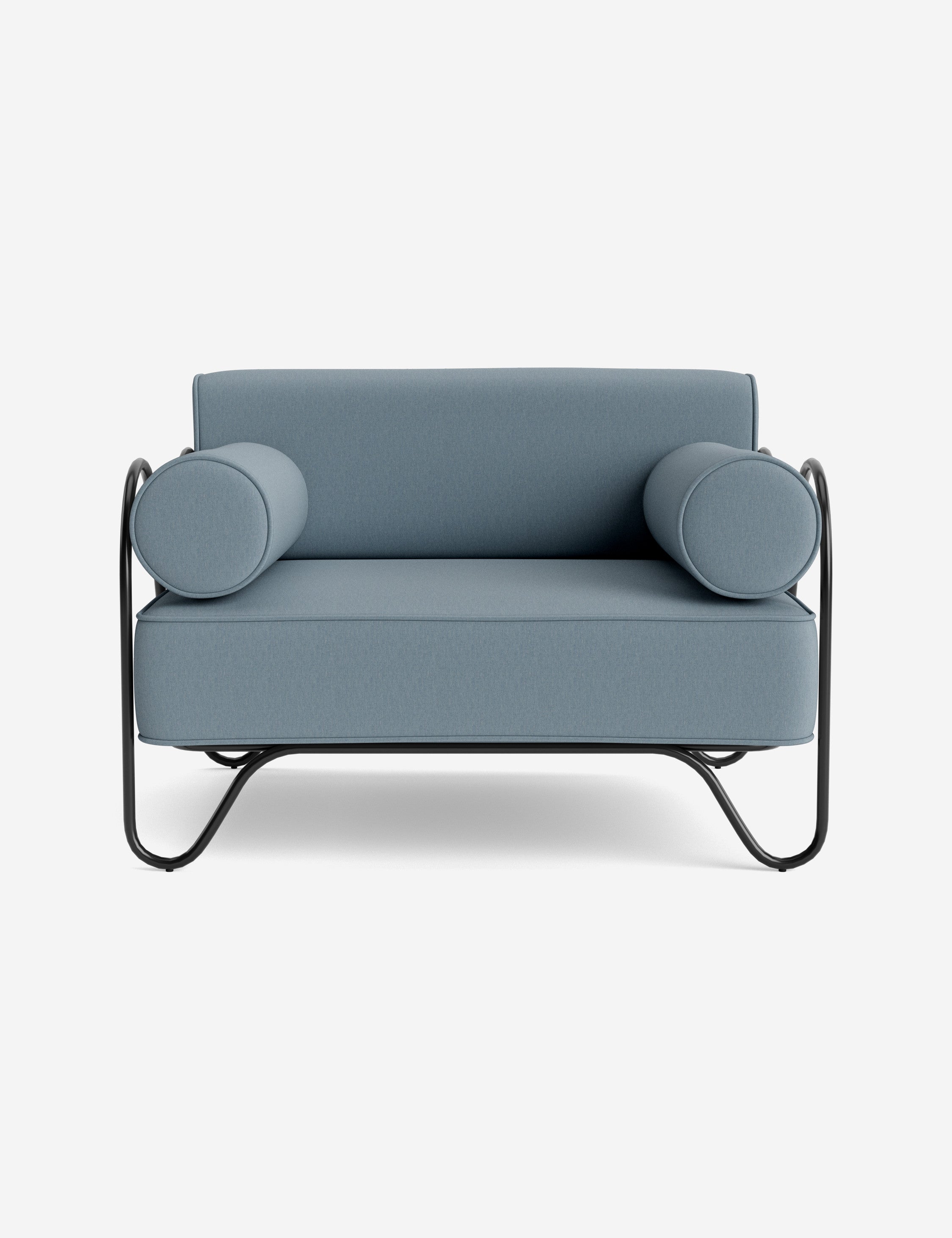 Lulu and Georgia Peggy Outdoor Accent Chair Cushion by Sarah Sherman Samuel - view 5