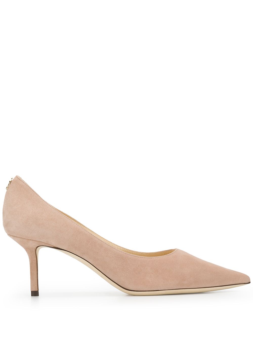 JIMMY CHOO With Heel POWDER – 100% Goat