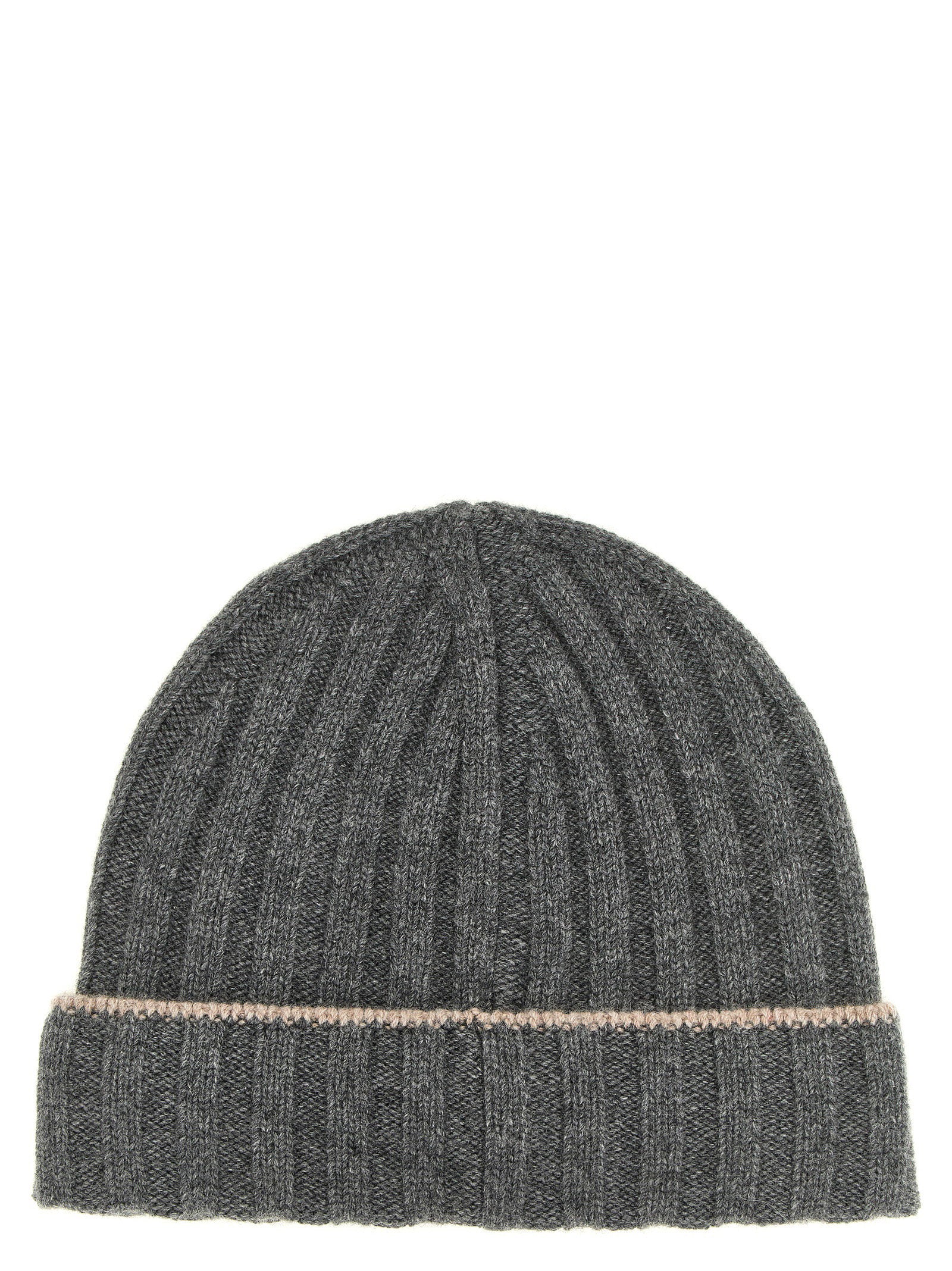 Brunello Cucinelli Cashmere Turn-up Beanie – 100% cashmere - view 2