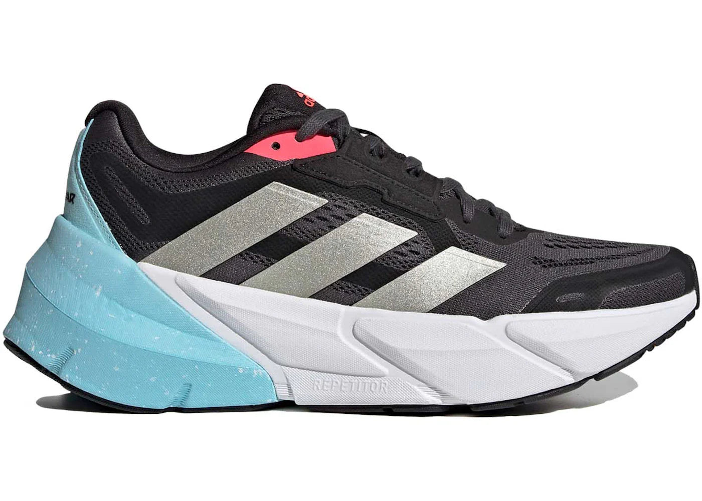 adidas Adistar Black Silver Metallic Turbo (Women's) - view 2
