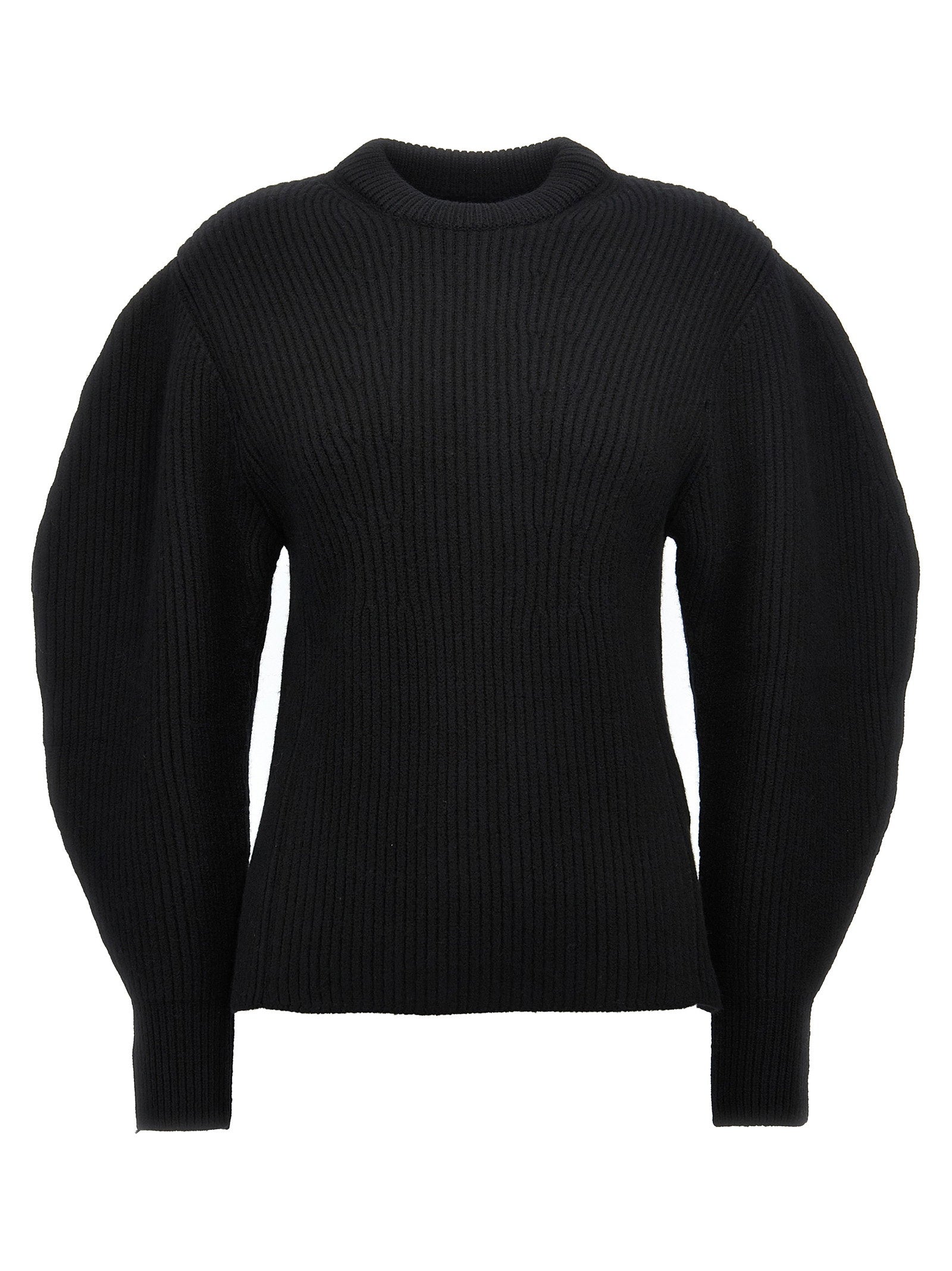 Jil Sander Ribbed Sweater – 100% wool