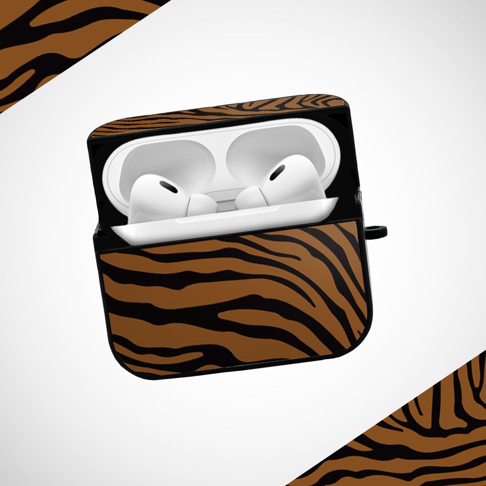 Cover It Up Tiger Print Glass Airpods Pro Case Covers - view 2