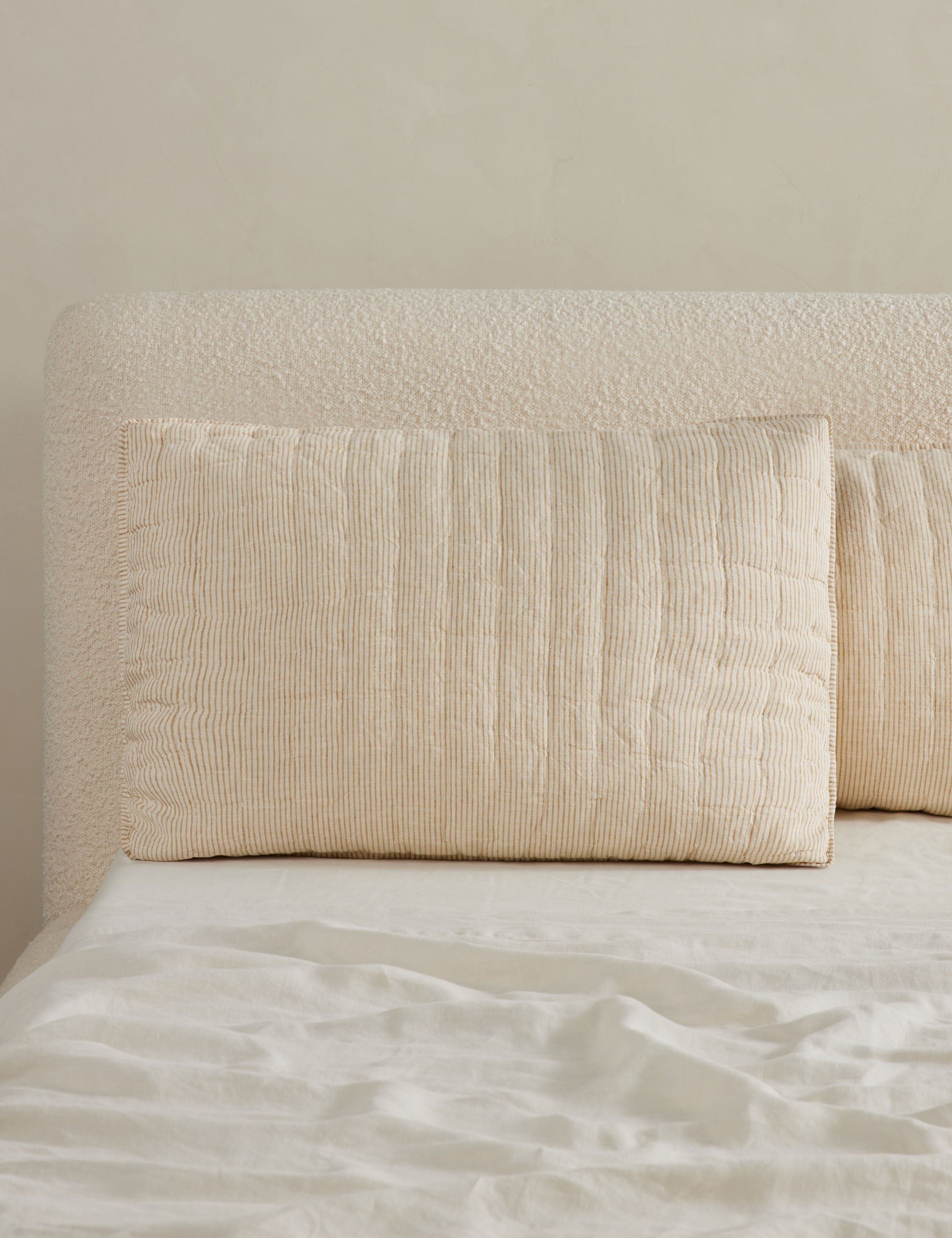 Lulu and Georgia Lammin Linen Sham by Sarah Sherman Samuel - view 2