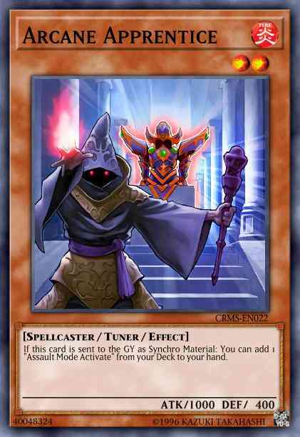 Yu-Gi-Oh! Arcane Apprentice - CRMS-EN022 - Rare - Unlimited