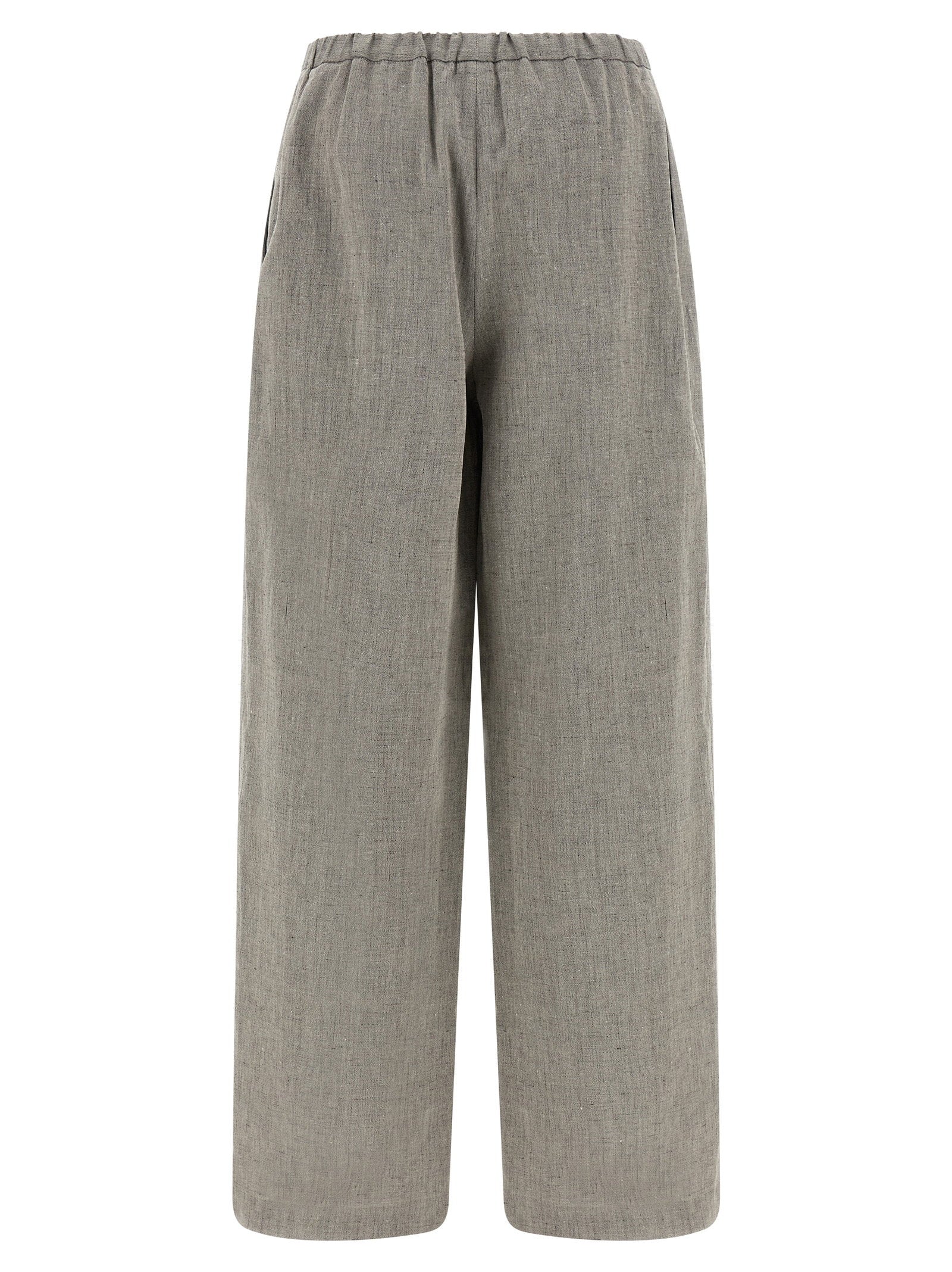 Loulou De Saison Clark Pants – 55% linen, 45% cotton - view 2