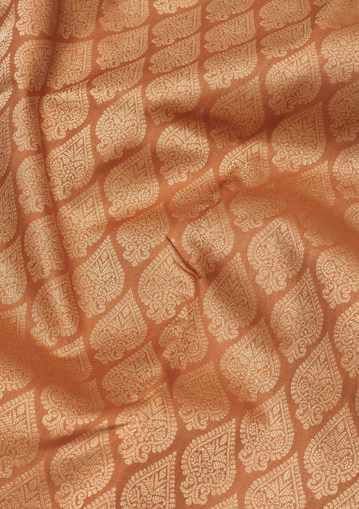 Koskii Light Brown Zariwork Pure Silk Saree – Women's - view 2