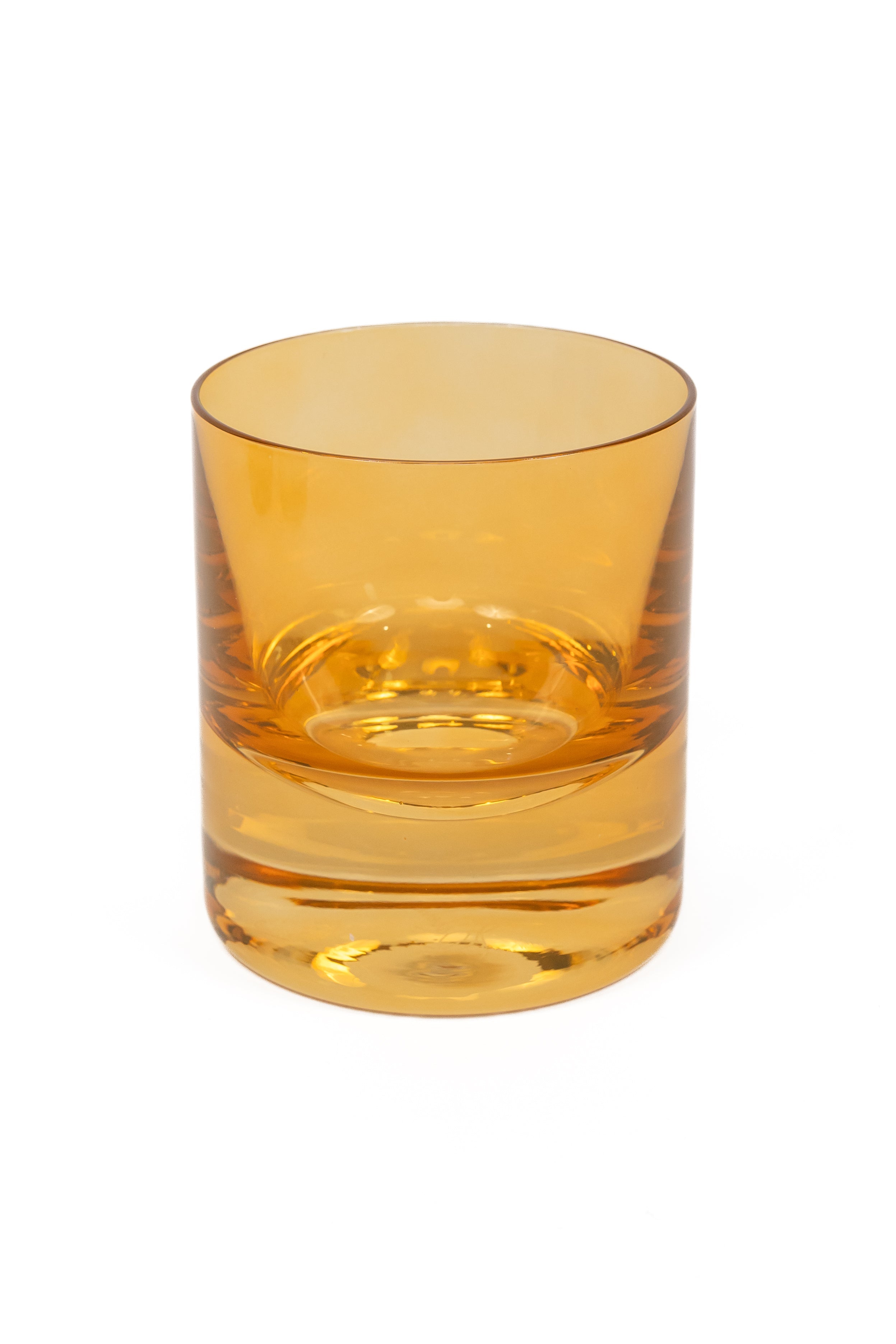 Estelle Colored Glass Estelle Colored Rocks Glass - Set of 6 {Butterscotch} - view 8
