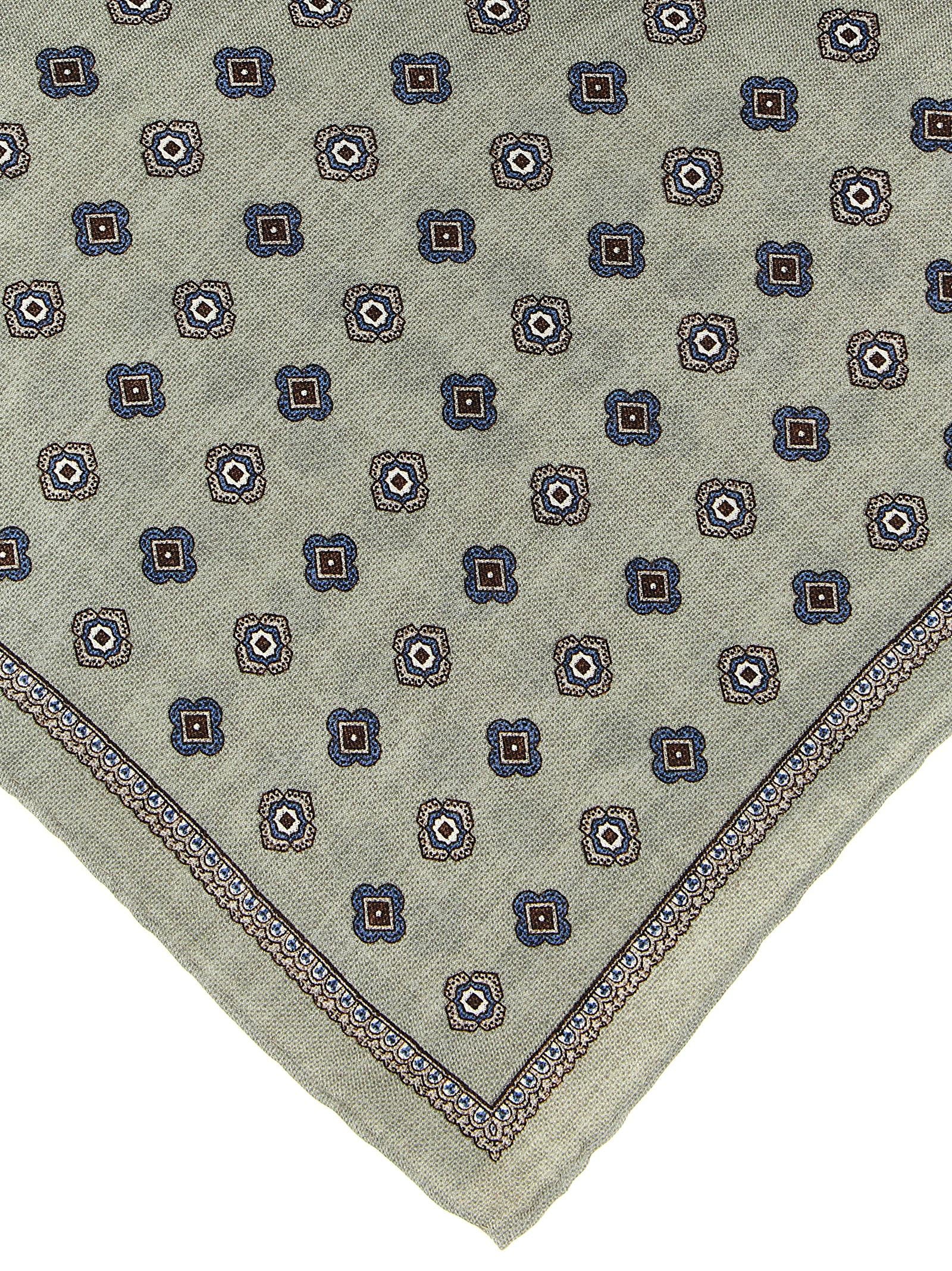 Brunello Cucinelli Double-face Pocket Clutch – 100% silk - view 3