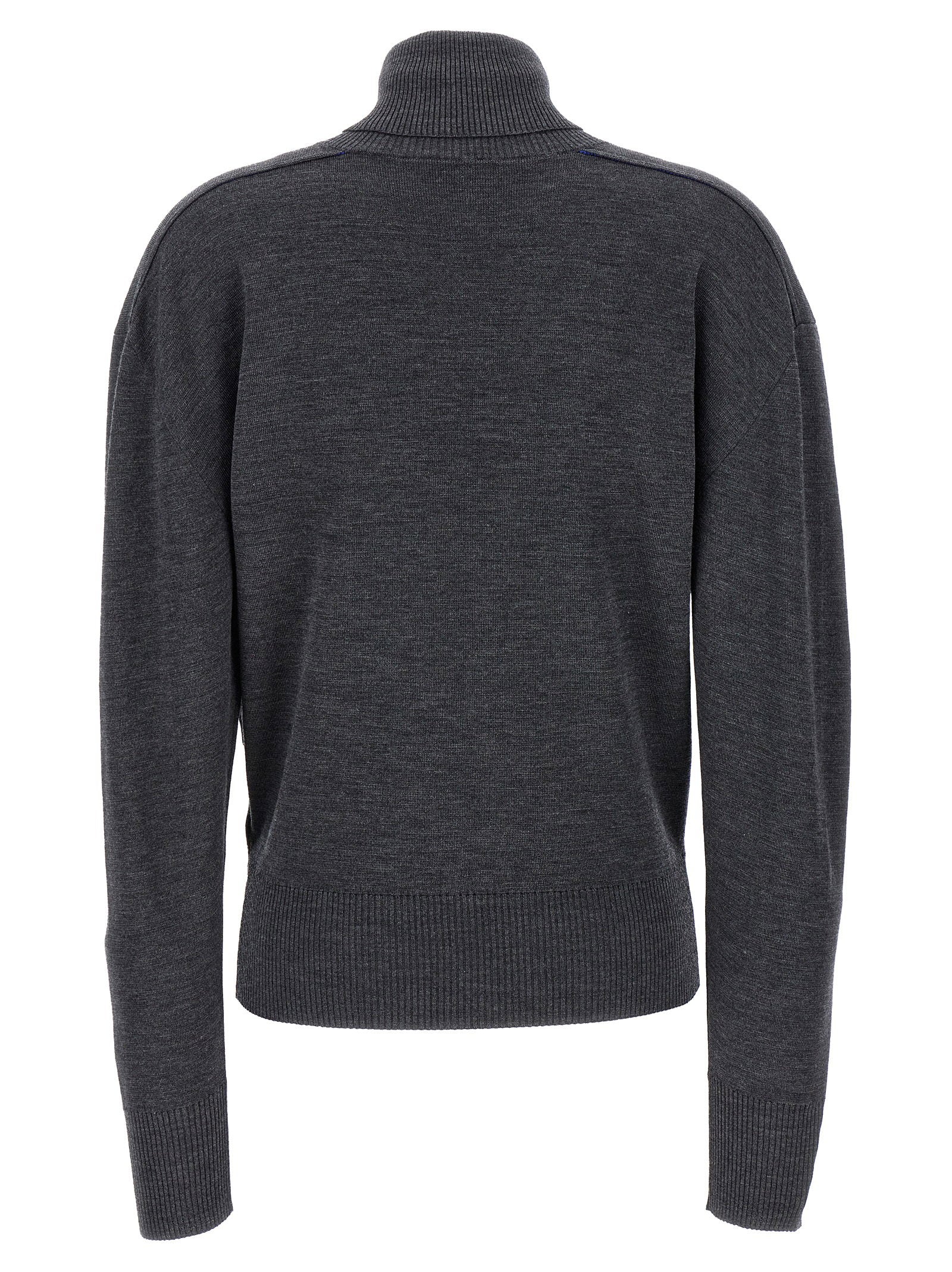 Burberry High Neck Sweater – 100% wool - view 2