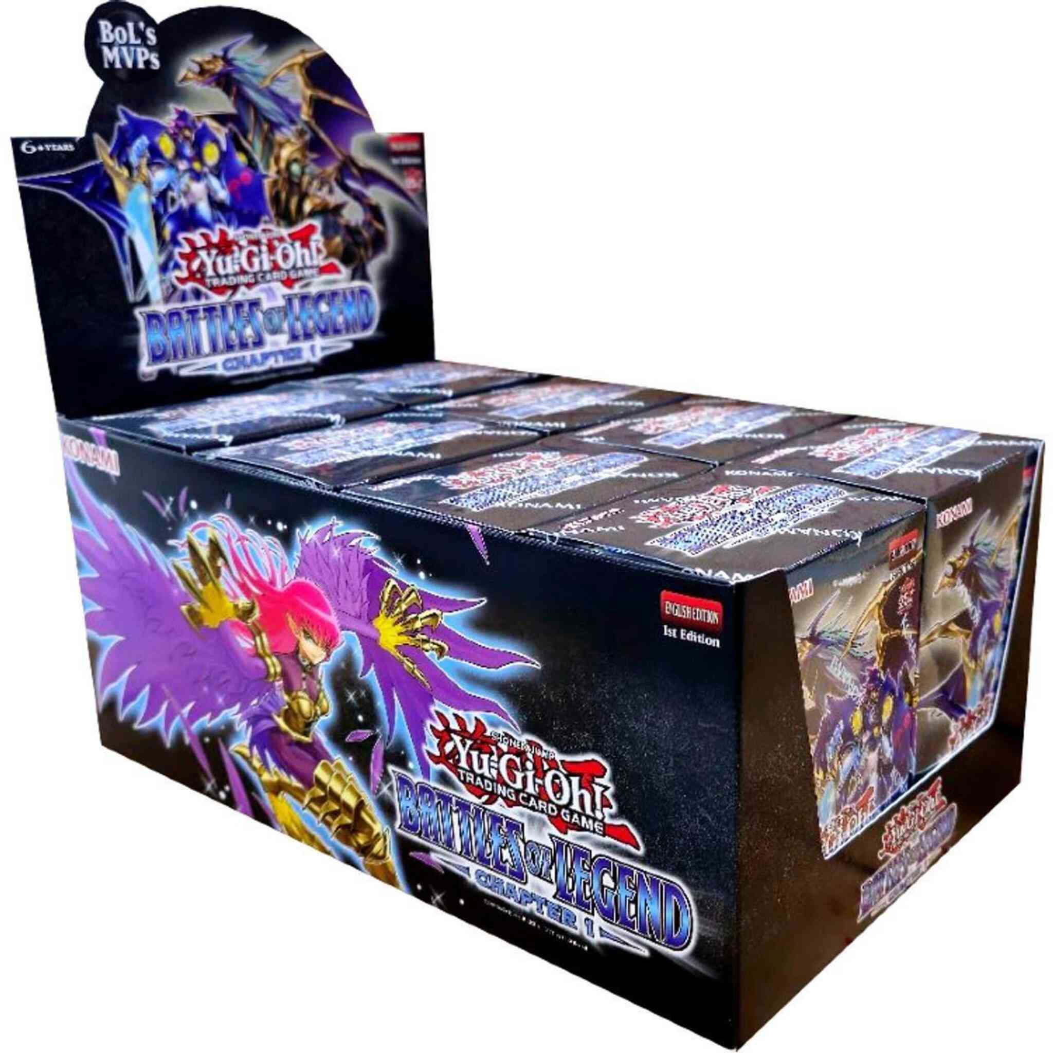 Yu-Gi-Oh! Battles of Legend: Chapter 1 - 1st Edition - Booster Display
