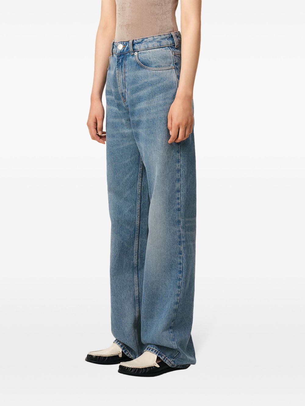 Ami Paris Large fit denim jeans – Cotton 100% - view 5